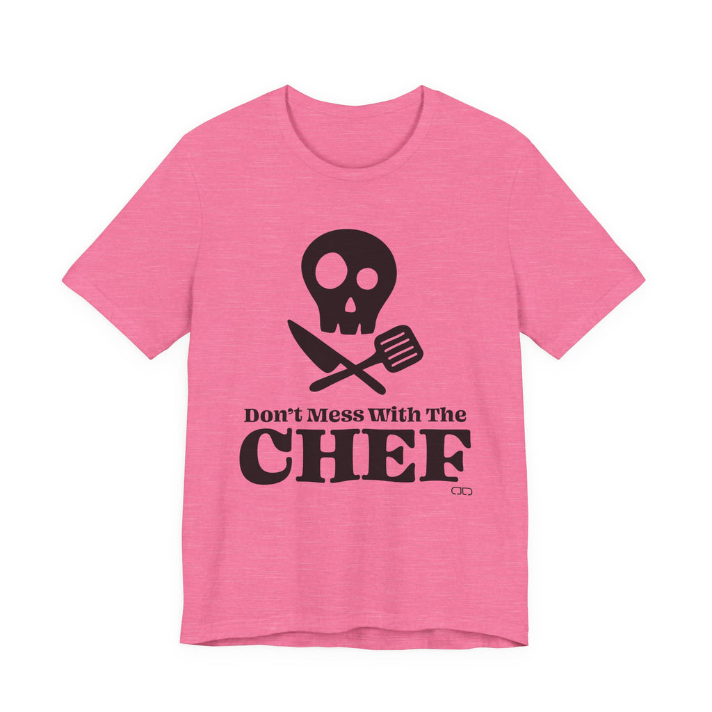 Chef's Warning Tee: Funny Cooking Shirt for Food Lovers, Kitchen Gift, Unisex T-Shirt, Chef Humor, Culinary Gift