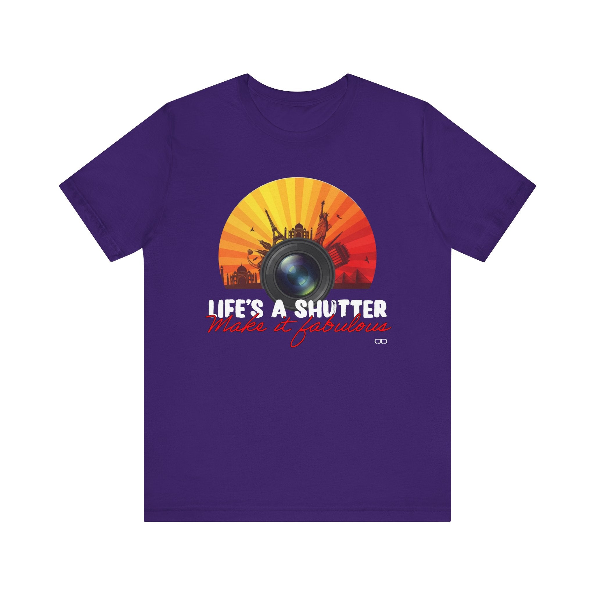 Life's a Shutter, Gift for Photographers, Cinematic Photography Tee, Casual Wear, Travel Souvenir, Birthday Gift