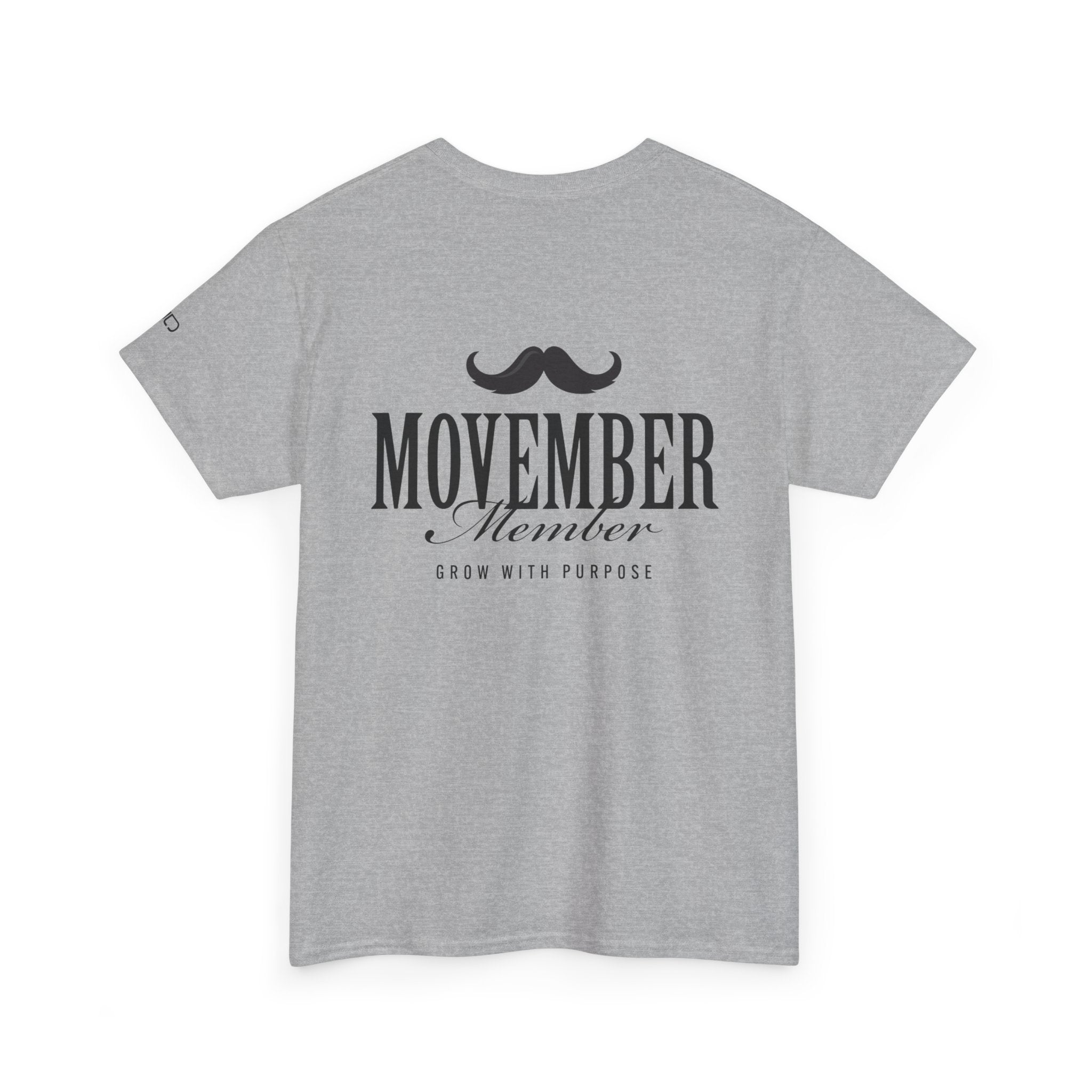 Movember Member  | Comfortable Cotton Shirt, Gifts, Fundraisers, Casual Wear, Everyday Style