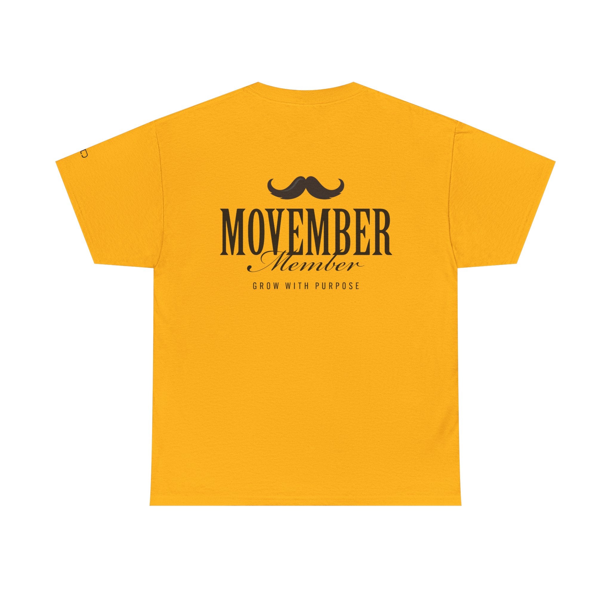 Movember Member  | Comfortable Cotton Shirt, Gifts, Fundraisers, Casual Wear, Everyday Style