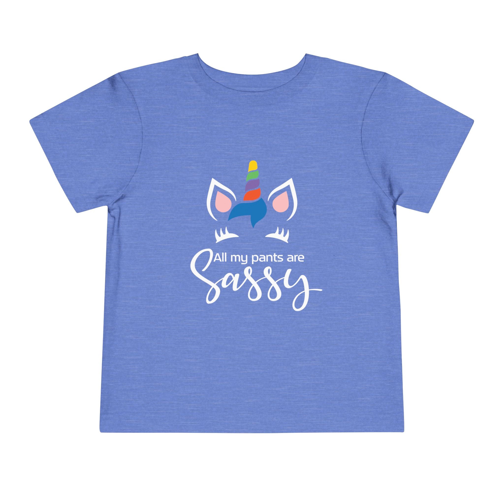Sassy Pants Unicorn Toddler Tee, Cute Child's Shirt, Birthday Gift for Kids, Playful Unicorn T-Shirt, Adorable Toddler Gift, Kids Party