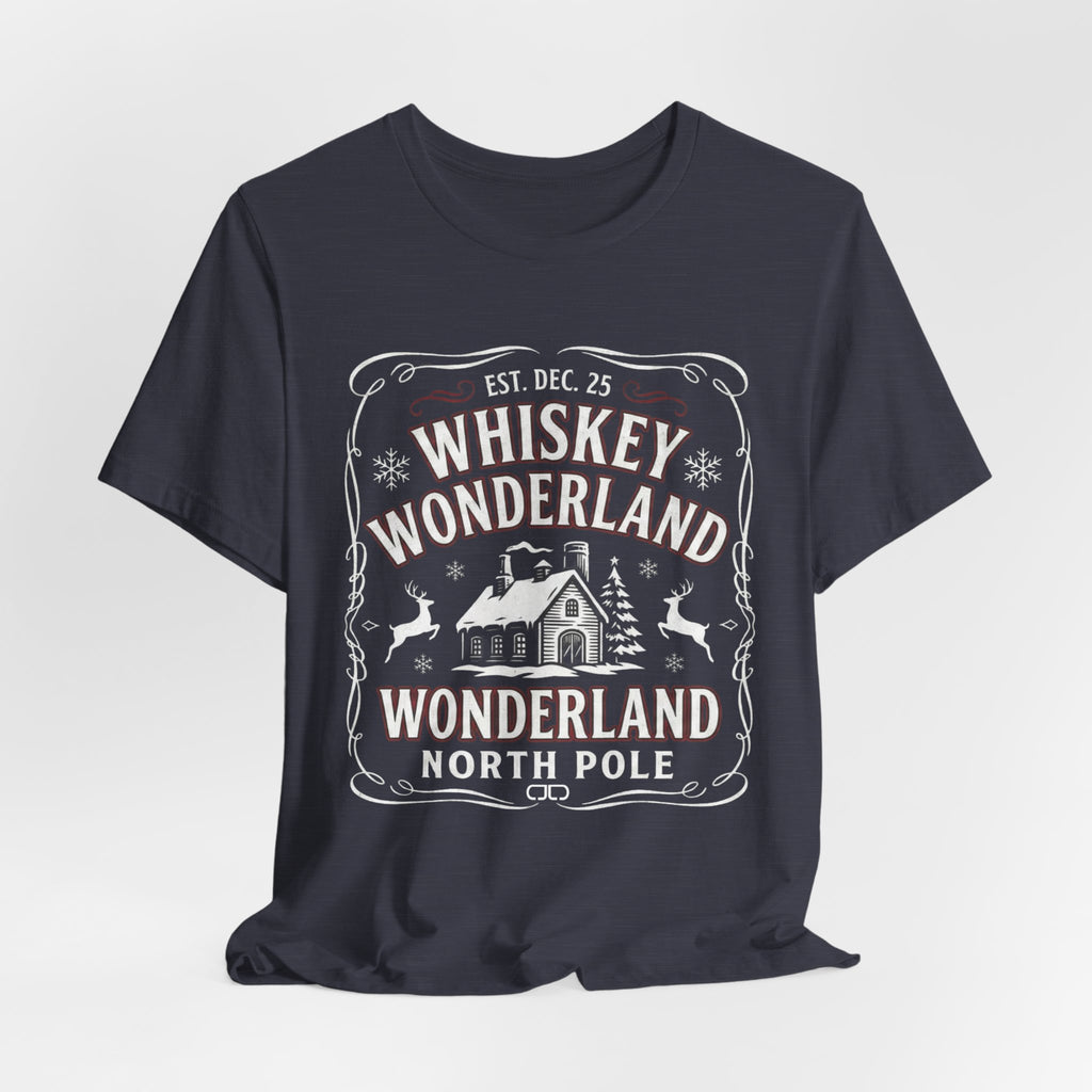 Whiskey Wonderland Christmas Tee
