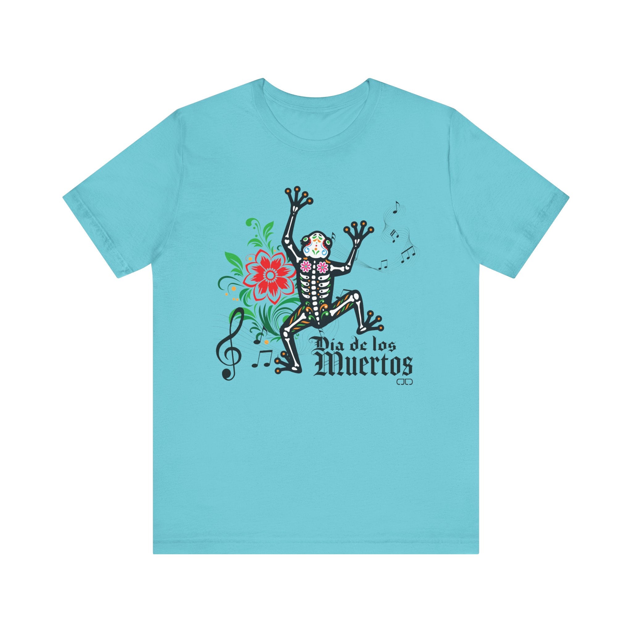 Dia de Los Muertos Unisex Jersey Tee, Fun Graphic T-Shirt, Festival Shirt, Halloween Tee, Casual Wear, Gift for Celebrations