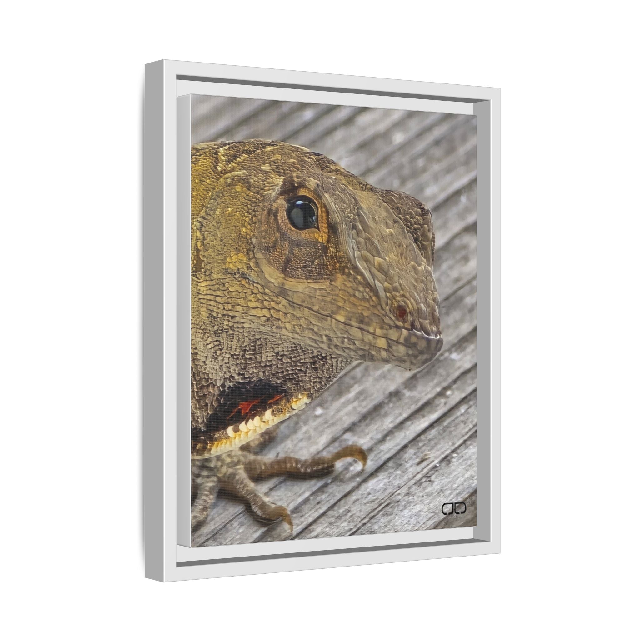 Brown Anole Art Print | Multi-color Reptile Decor | Home & Office Wall Art, Nature Lover Gift, Unique Animal Artwork, Birthday Decor