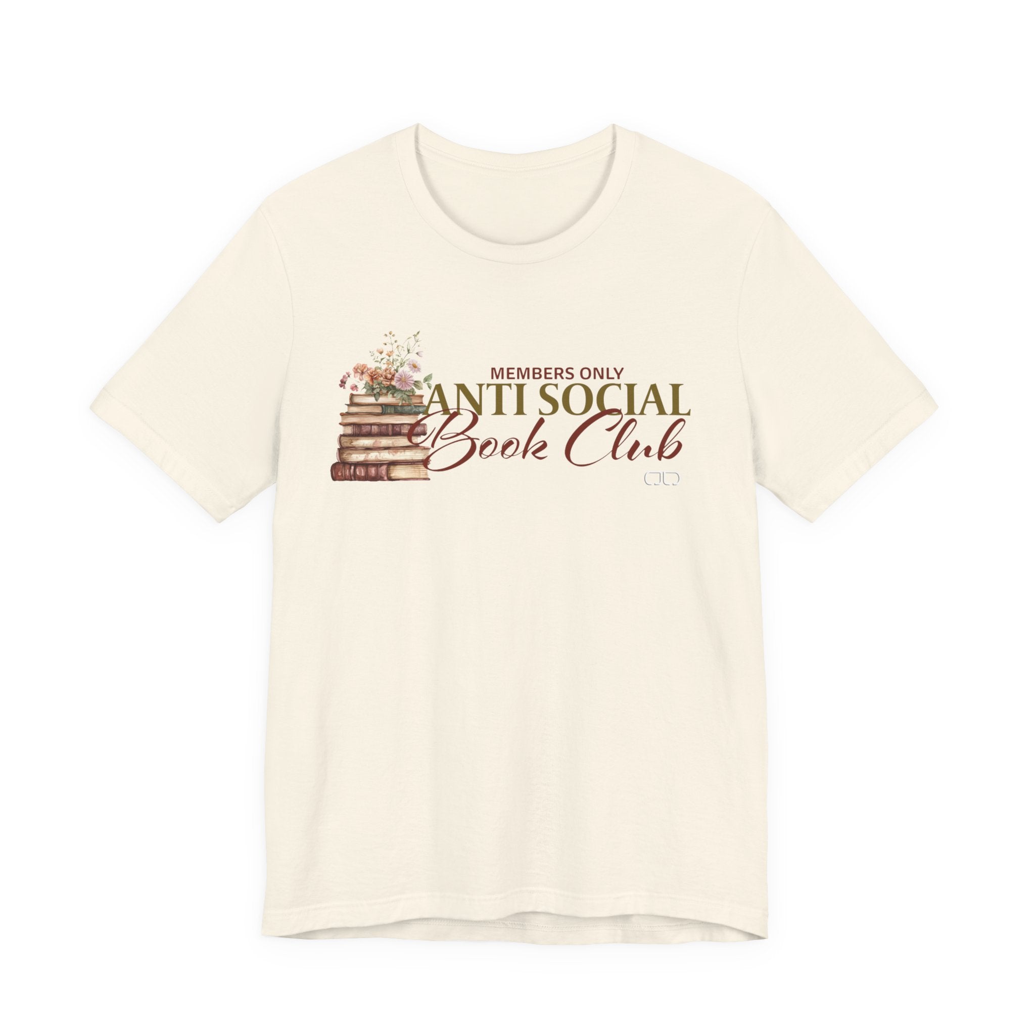 Anti-Social Book Club Tee, Cozy Reading Shirt, Gift for Book Lovers, Casual Literary Apparel, Unique Bookish Gift