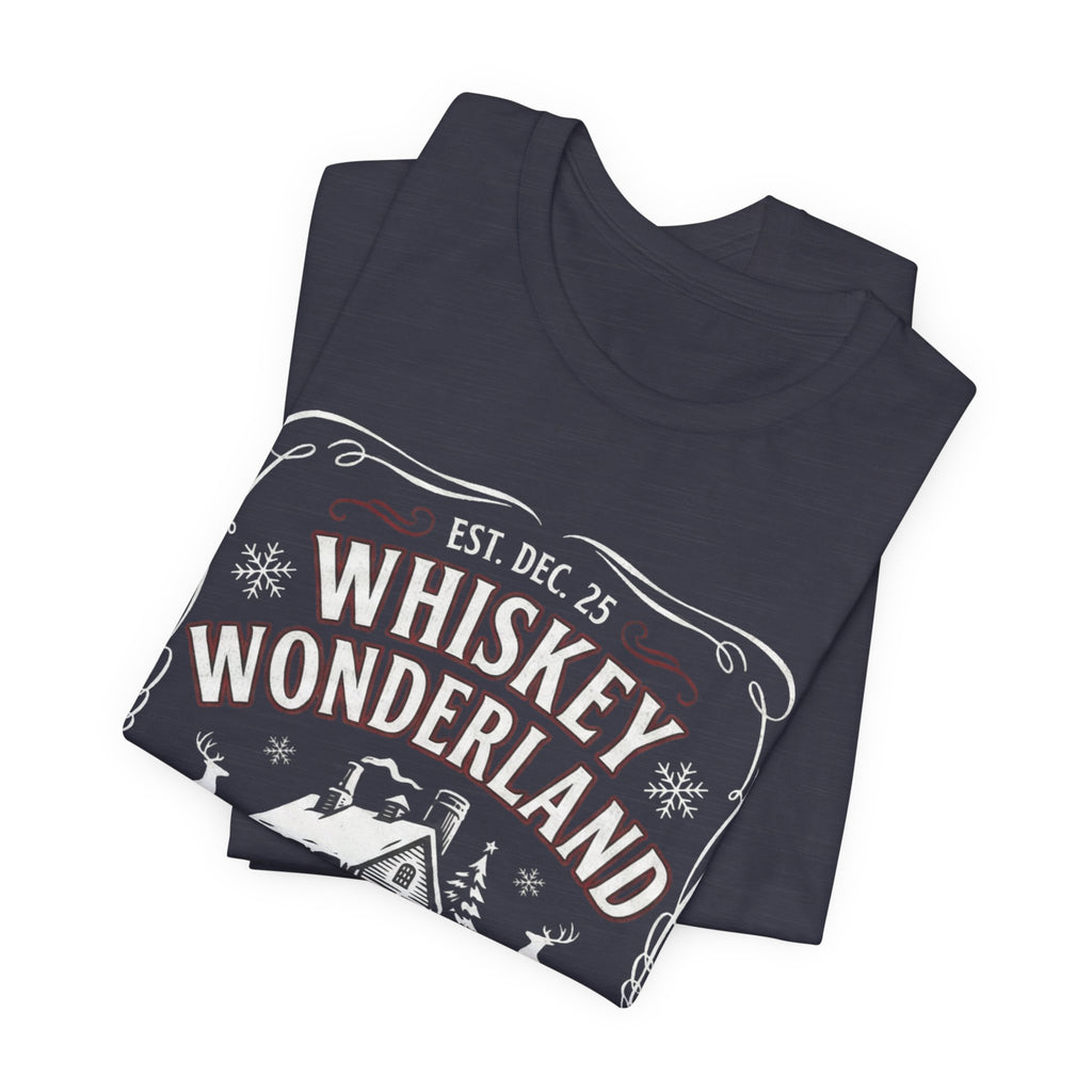 Whiskey Wonderland Christmas Tee