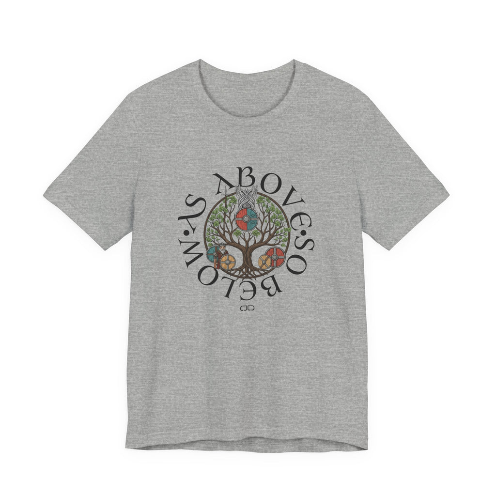 As Above, So Below, Gift for Nature Lovers, Casual Wear, Festival Top