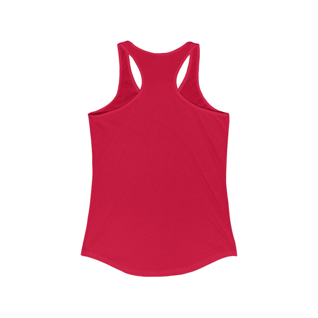 Half Hood Half Holy Women's Racerback Tank, Prayer Tank Top, Casual Workout Shirt, Faith-Based Activewear, Unique Gift for Her