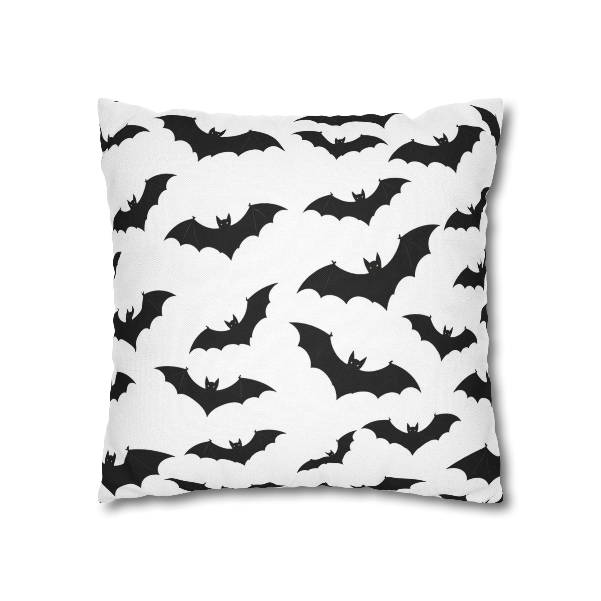 Boo | Halloween-Themed Spun Polyester Square Pillowcase, Boo Halloween Decor, Spooky Home Accent, Decorative Throw Pillow, Halloween Party [...]