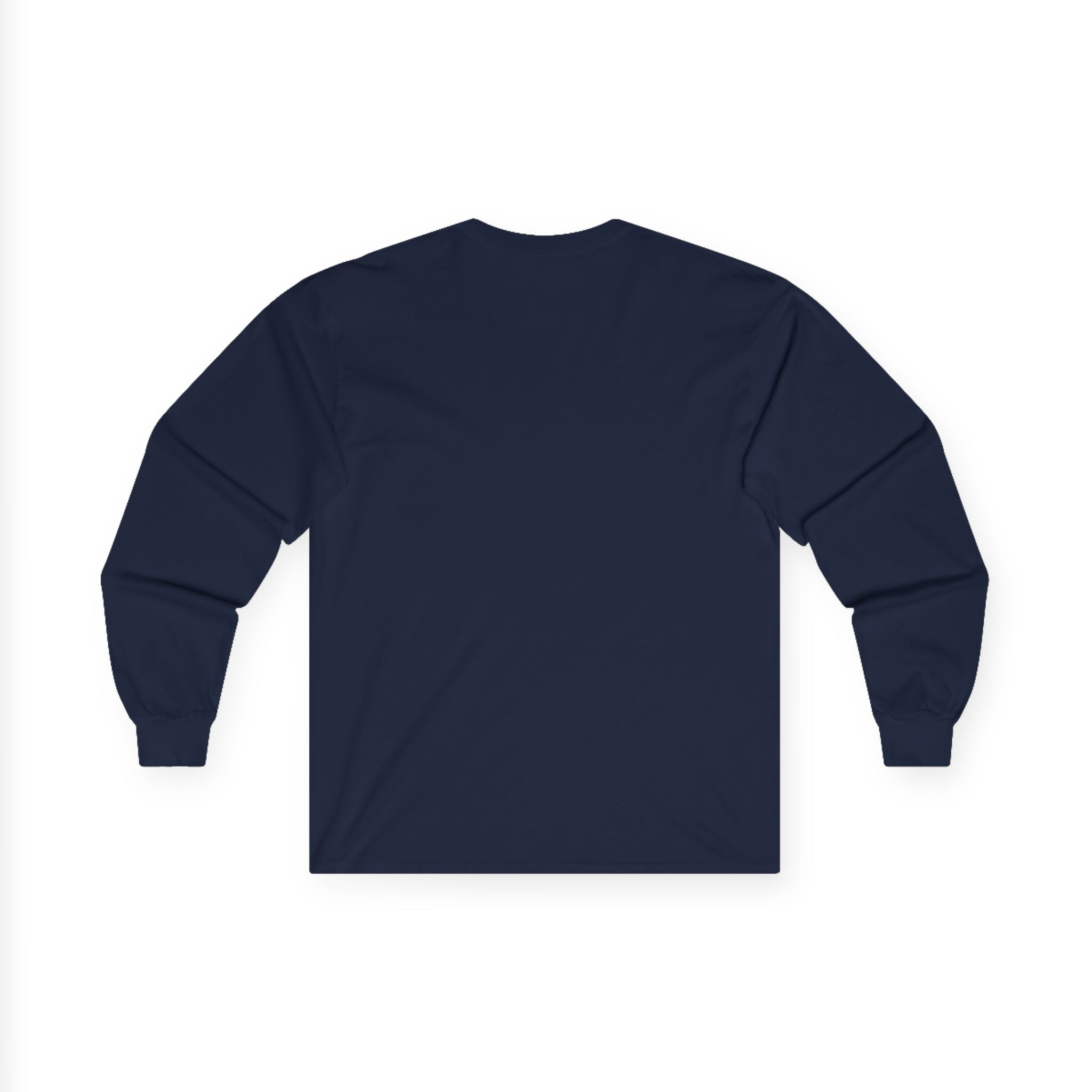 The Daily Grind Skull Long Sleeve Tee - Vintage Coffee & Motorcycle Vibe