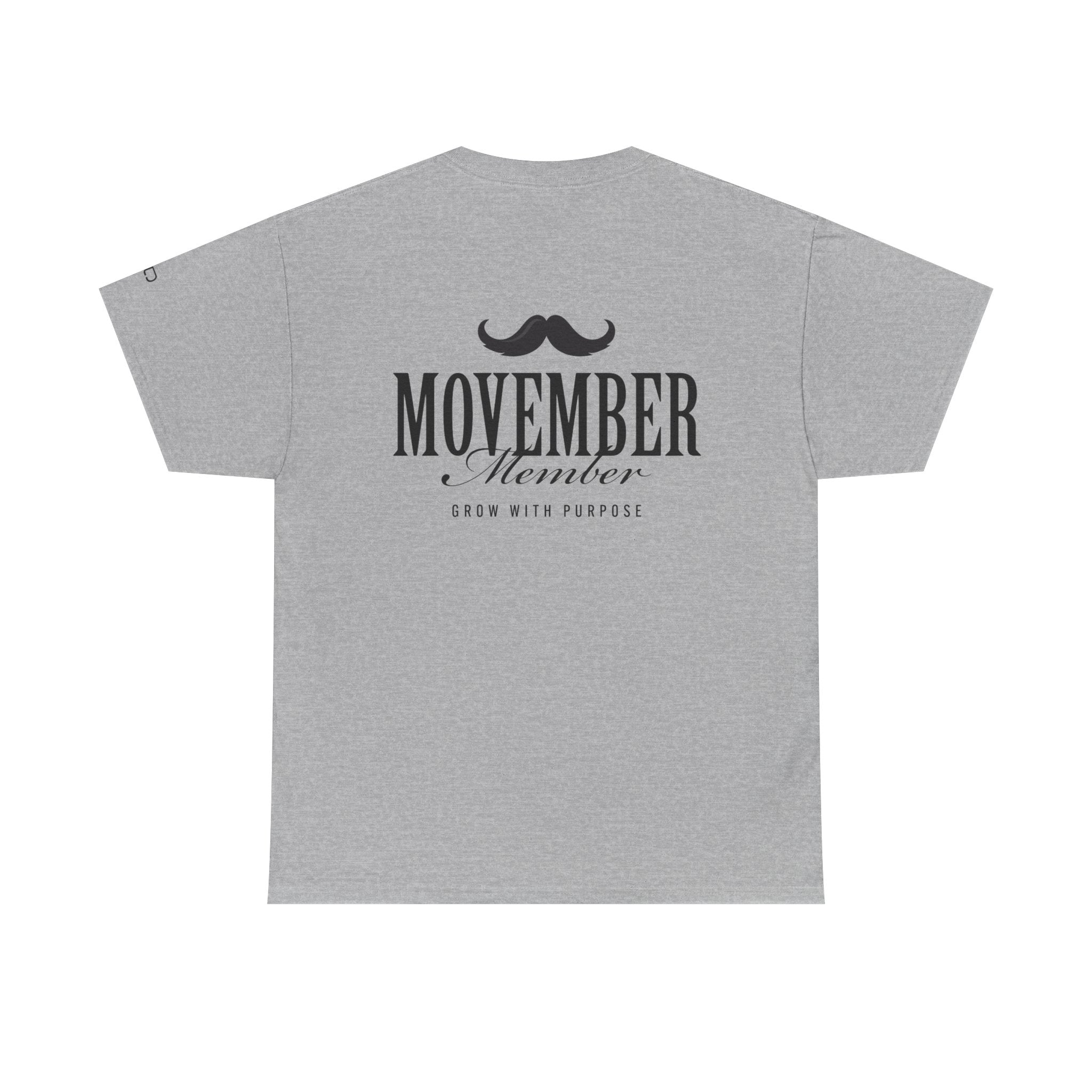 Movember Member  | Comfortable Cotton Shirt, Gifts, Fundraisers, Casual Wear, Everyday Style
