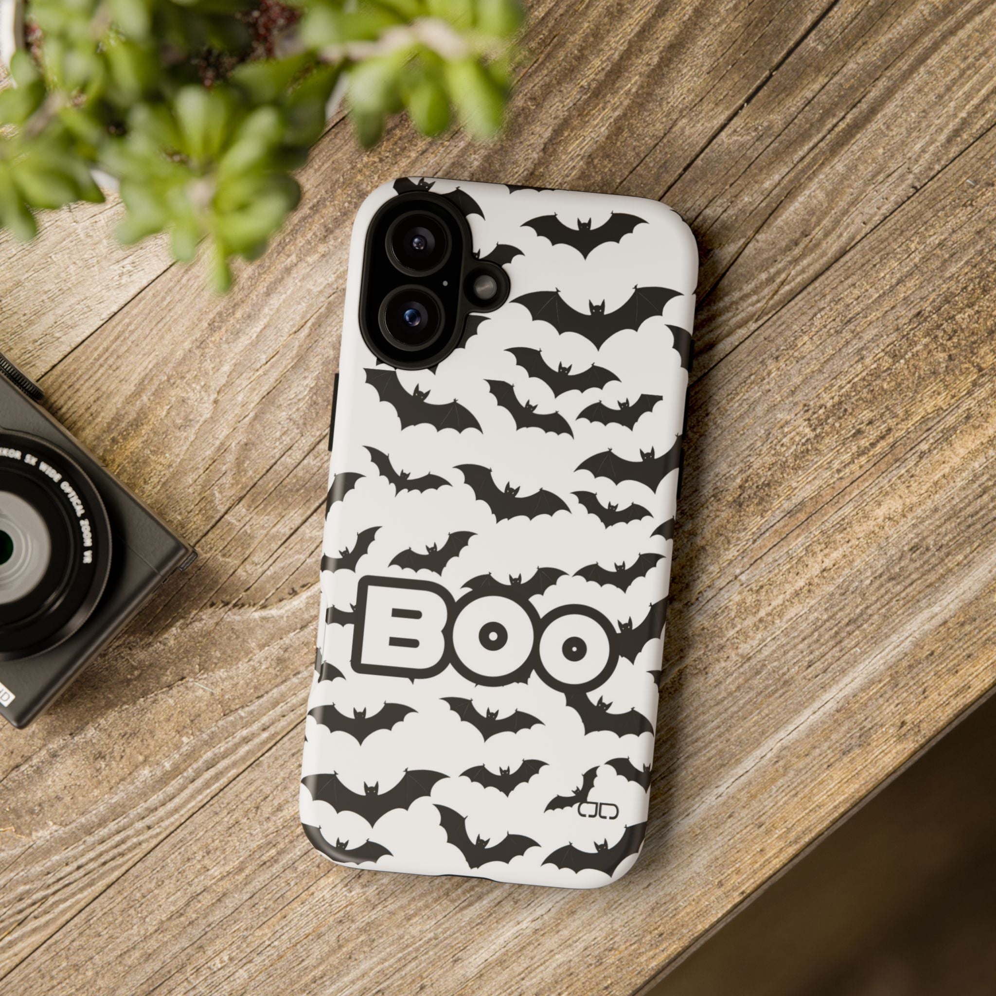 Halloween Bat Phone Case, Spooky Phone Cover, Trick or Treat Gift, Unique Cell Phone Accessory, October Decor