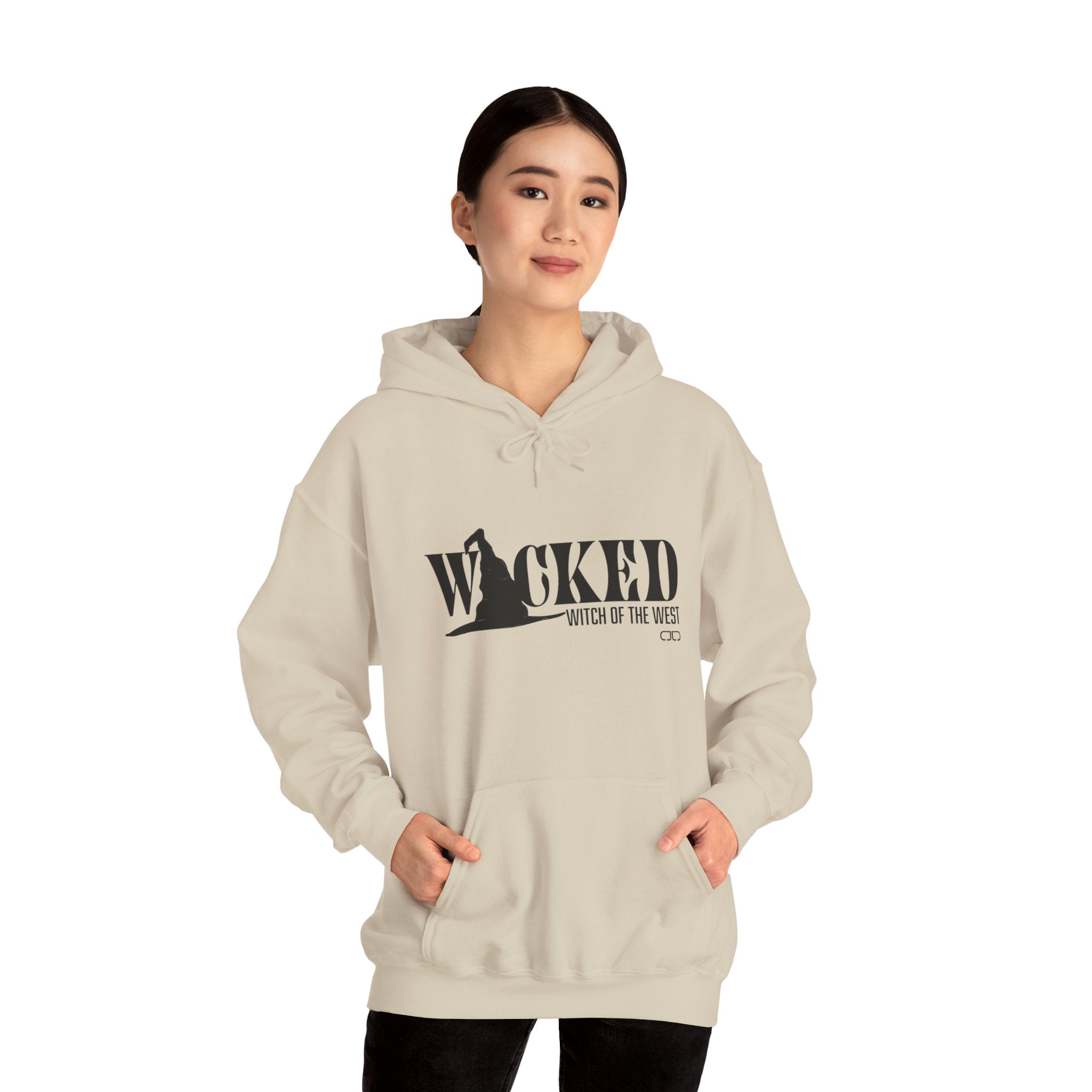 Wicked Witch of the West Hoodie, Unisex Sweatshirt for Halloween, Cozy Gift for Witch Lovers, Spooky Season Apparel, Unique Witch Design