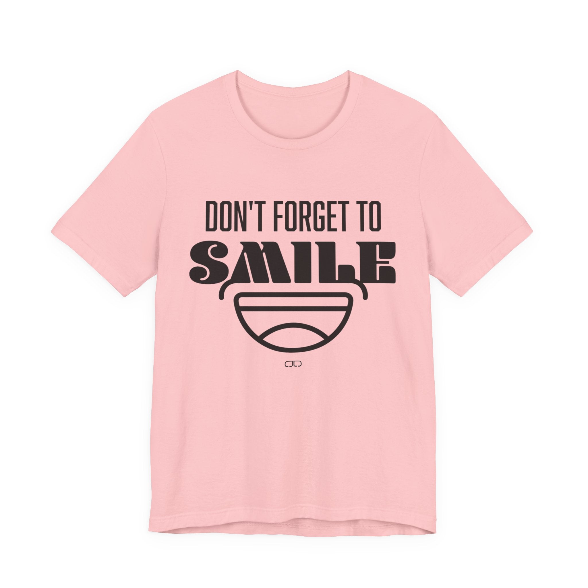 Don't Forget to Smile Tee, Motivational Shirt, Unisex Graphic Tee, Casual Wear, Gift for Friends, Positive Vibes