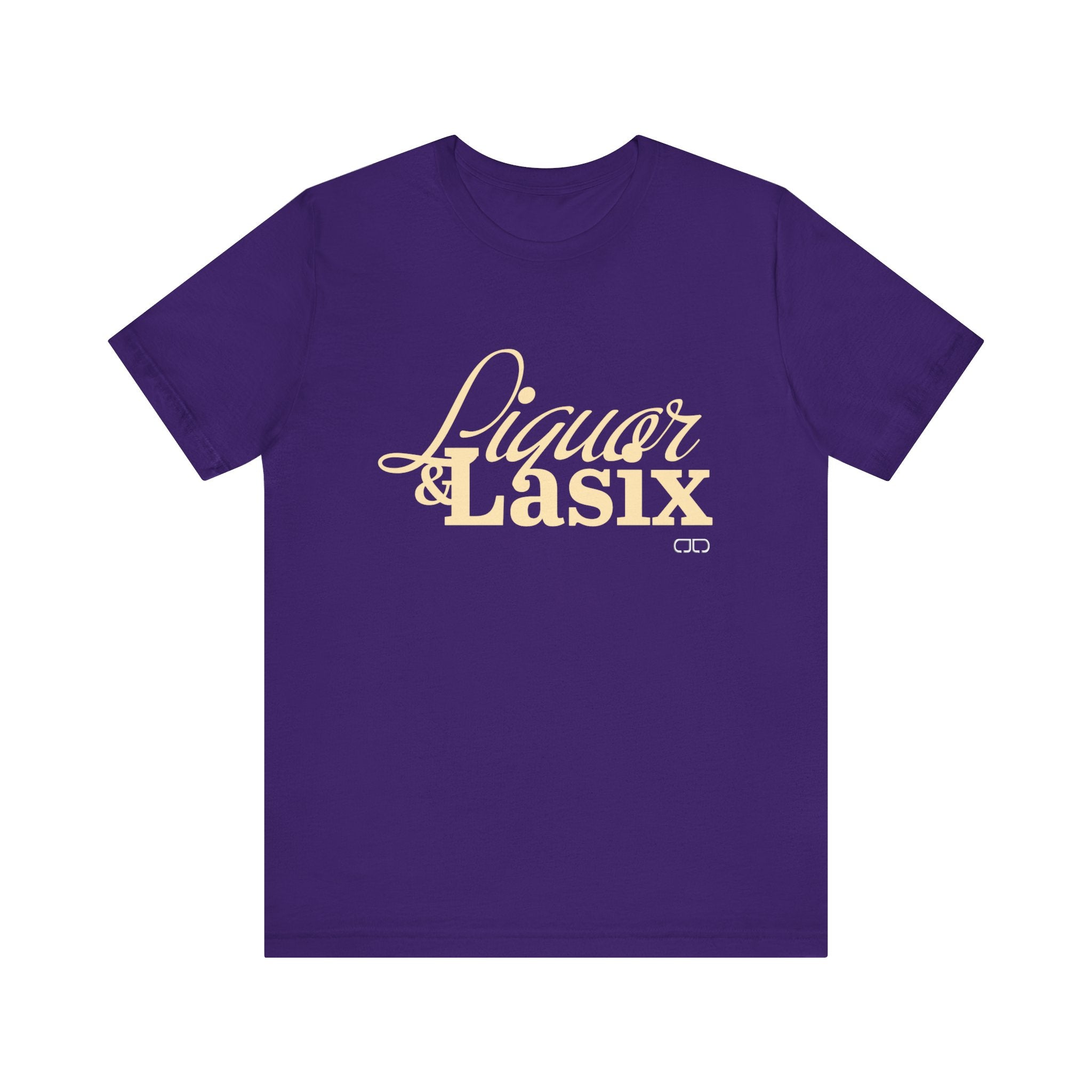 Liquor & Lasix Fun Graphic T-Shirt for Horse Lovers, Gifting, Casual Wear, Everyday Style, Trendy Fashion