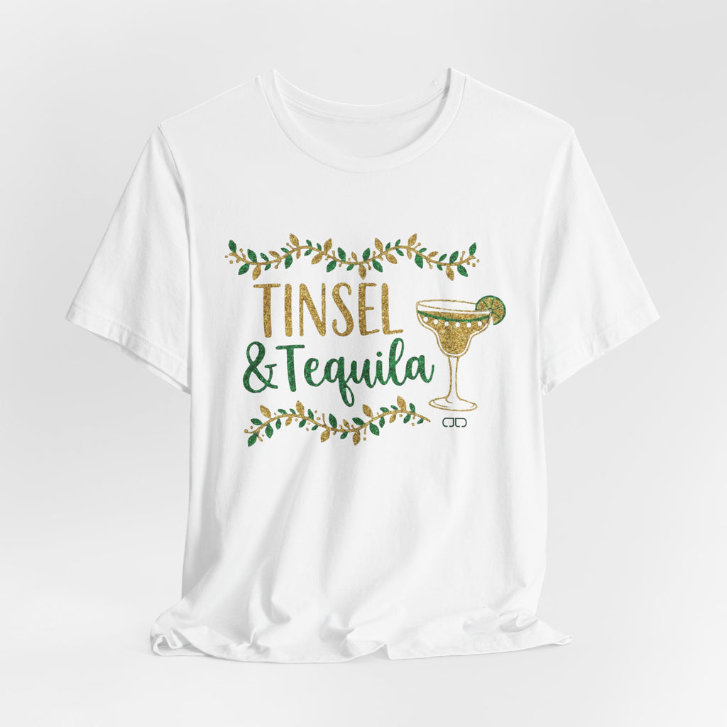 Tinsel & Tequila Christmas Tee
