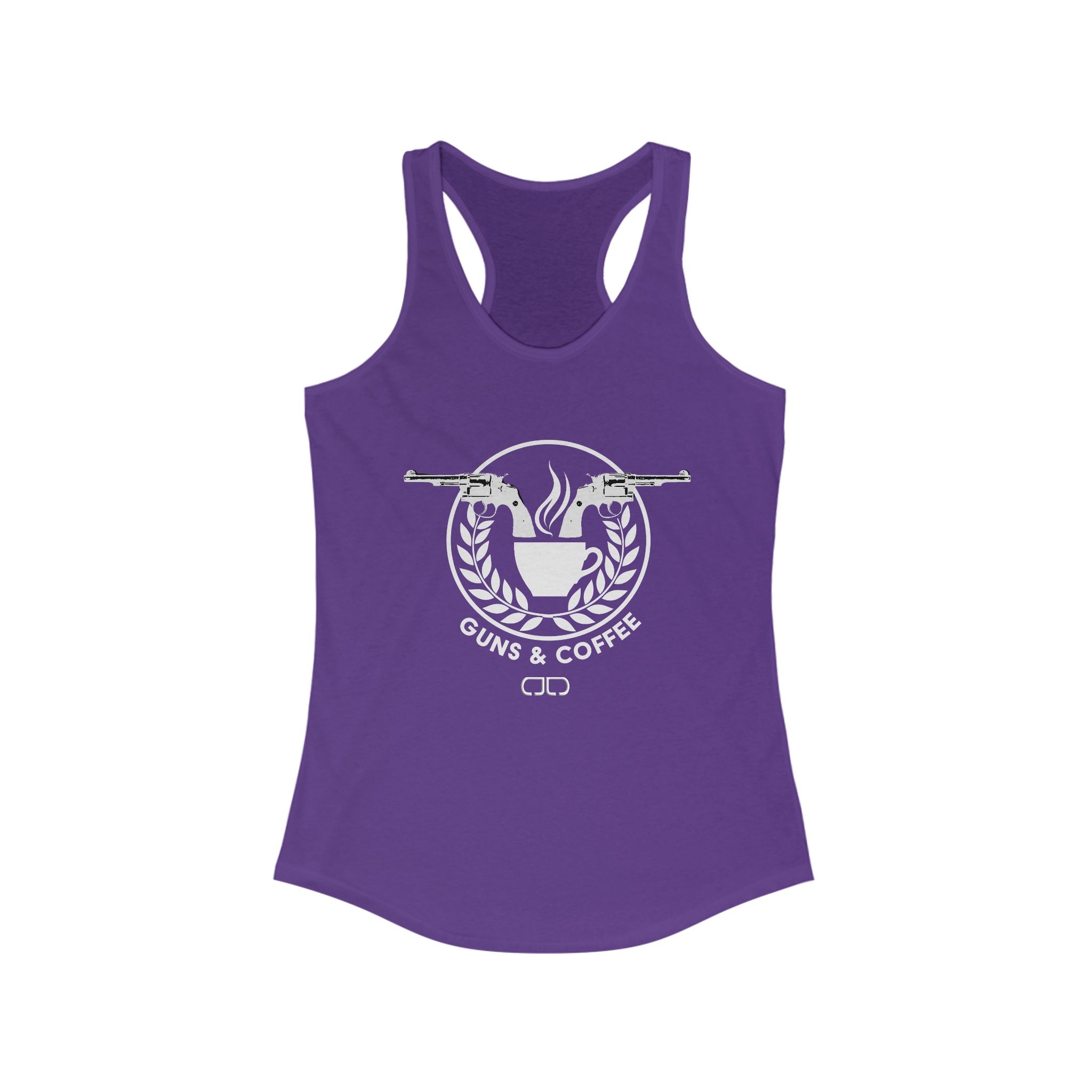 Guns & Coffee tank top