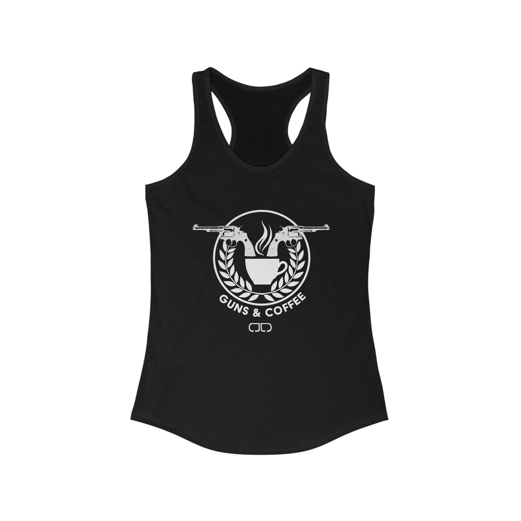 Guns & Coffee tank top