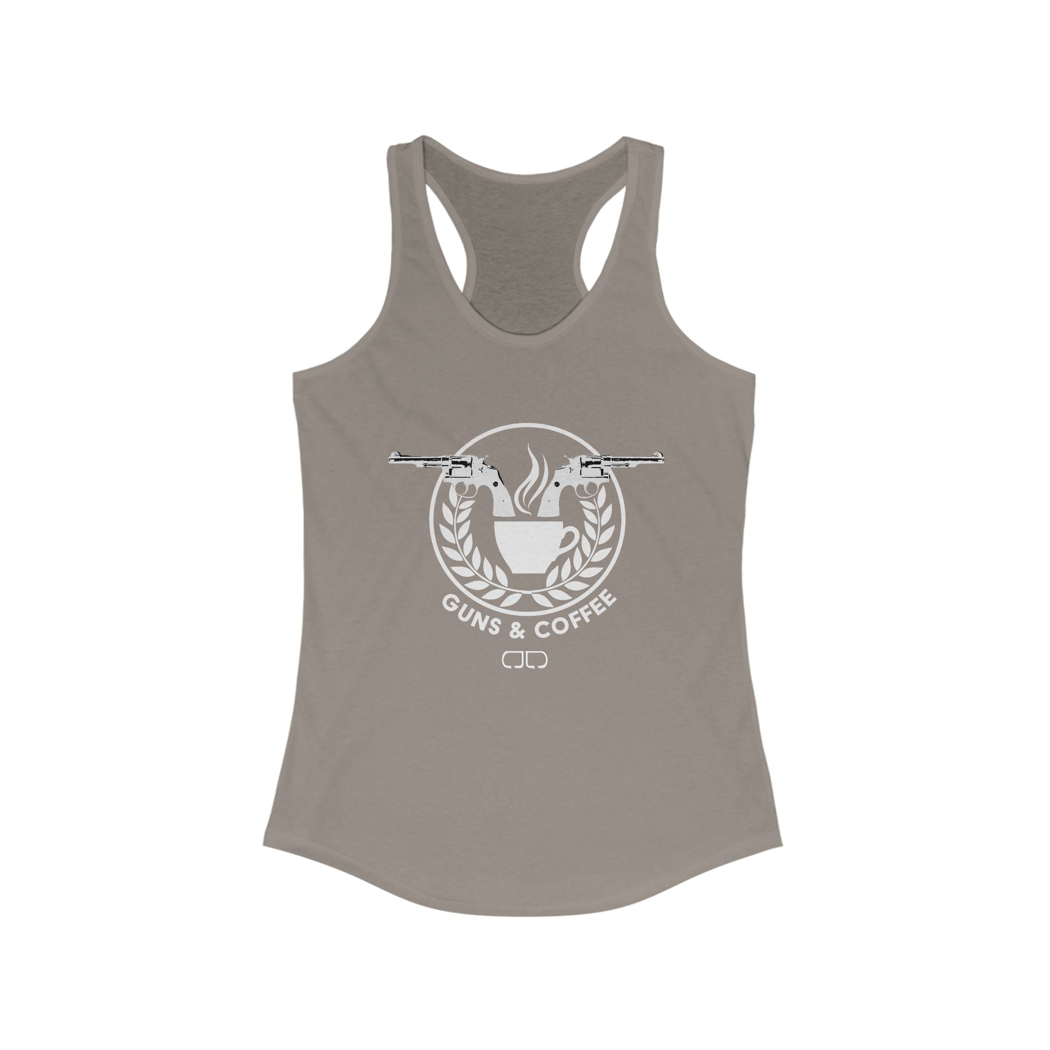 Guns & Coffee tank top
