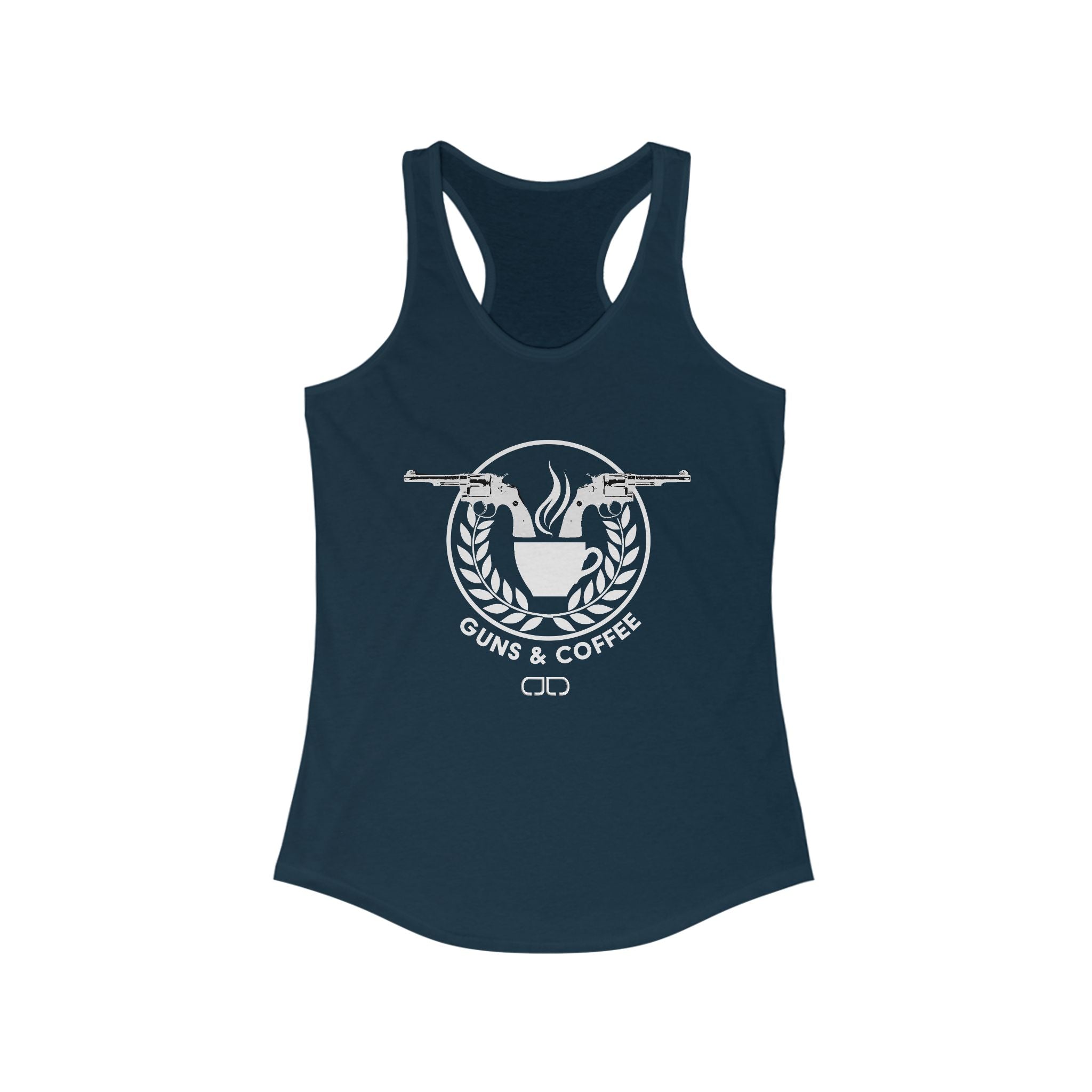Guns & Coffee tank top