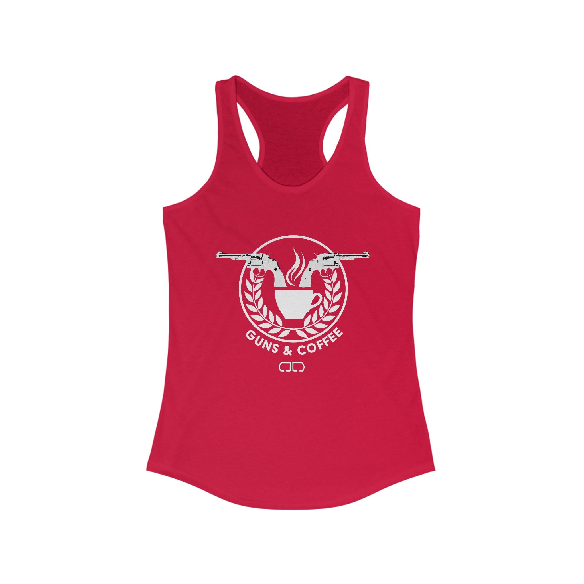 Guns & Coffee tank top