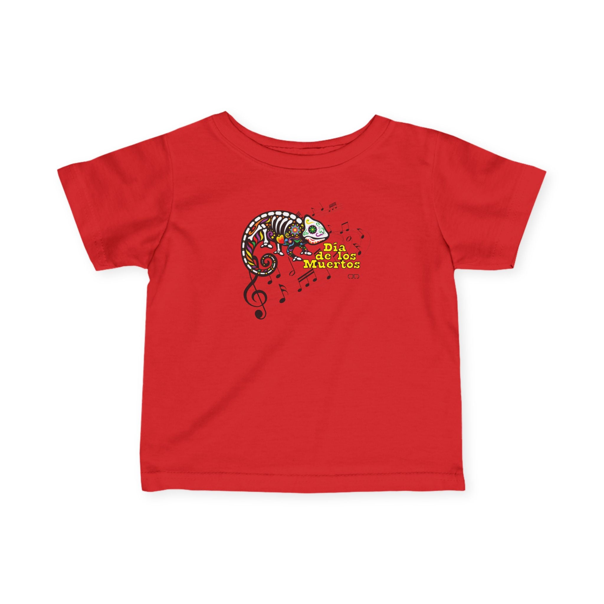 Creative Chameleon Infant Tee | Cute Baby Shirt, Unique Baby Gift, Kids Music Tee, Boys & Girls Casual Wear