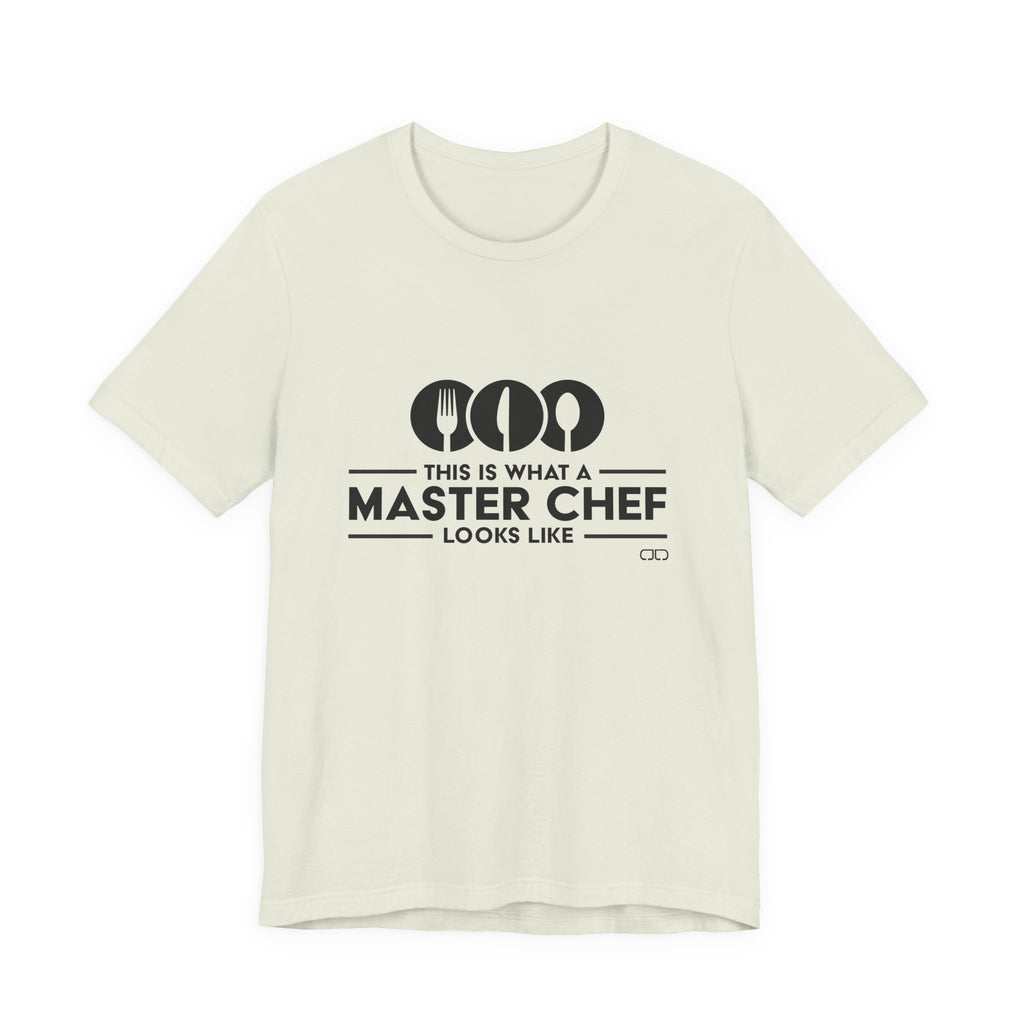 Master Chef Unisex Short Sleeve Tee | Gift for Chefs, Cooking Lovers, Foodies, Culinary Students, Kitchen Enthusiasts