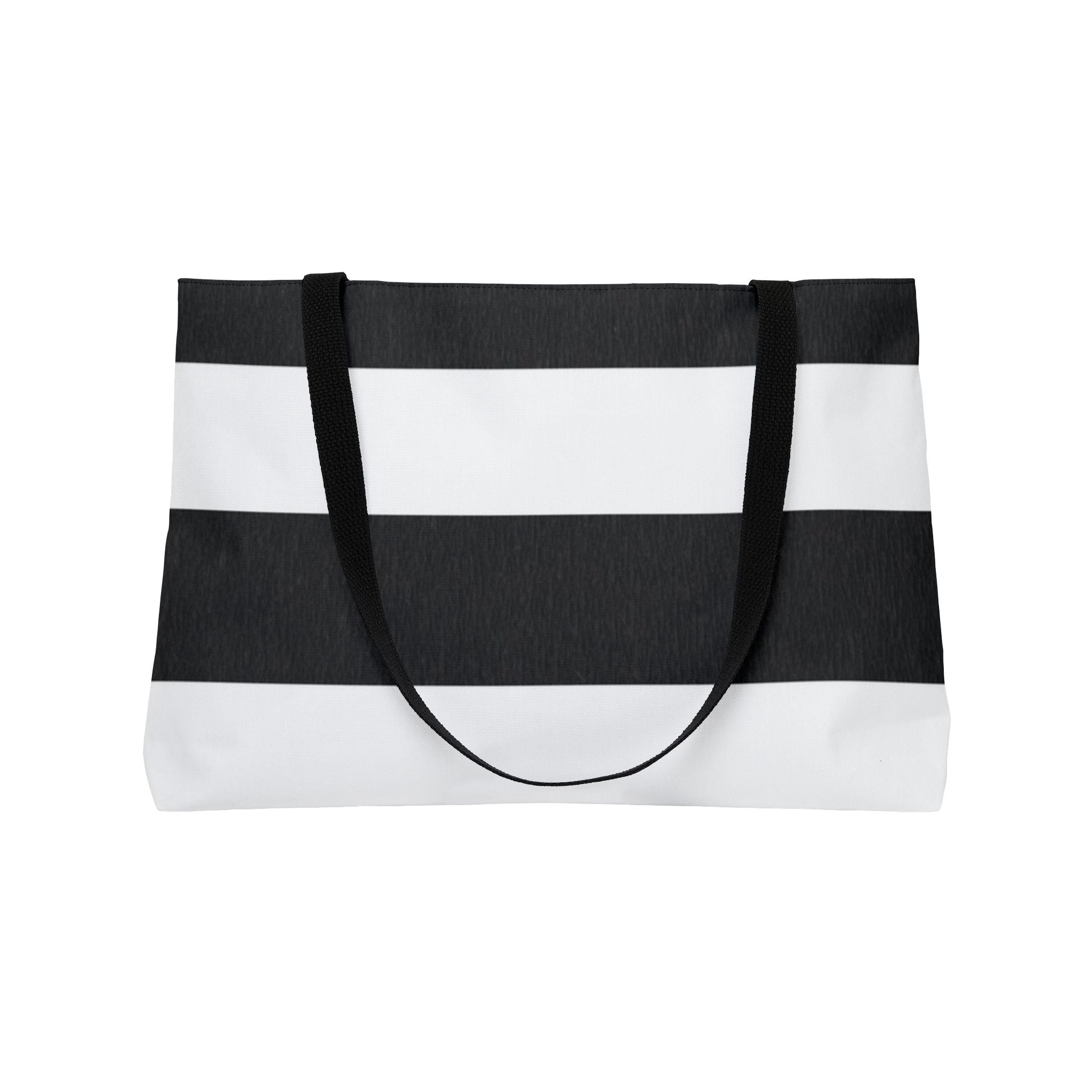 Hey Boo Ghostly Striped Weekender Tote Bag, Halloween Tote, Travel Bag, Beach Bag, Gift for Her, Fun and Stylish Accessories