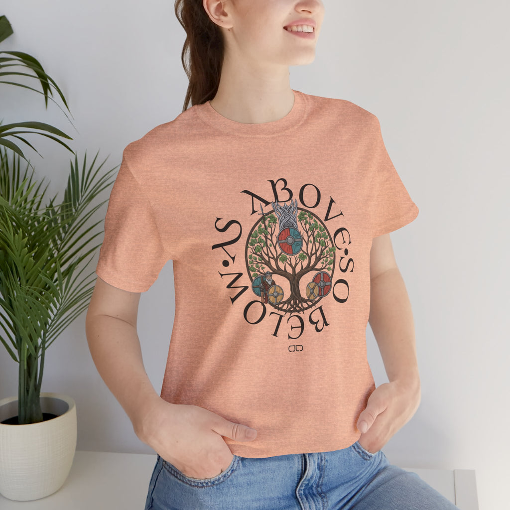 As Above, So Below, Gift for Nature Lovers, Casual Wear, Festival Top