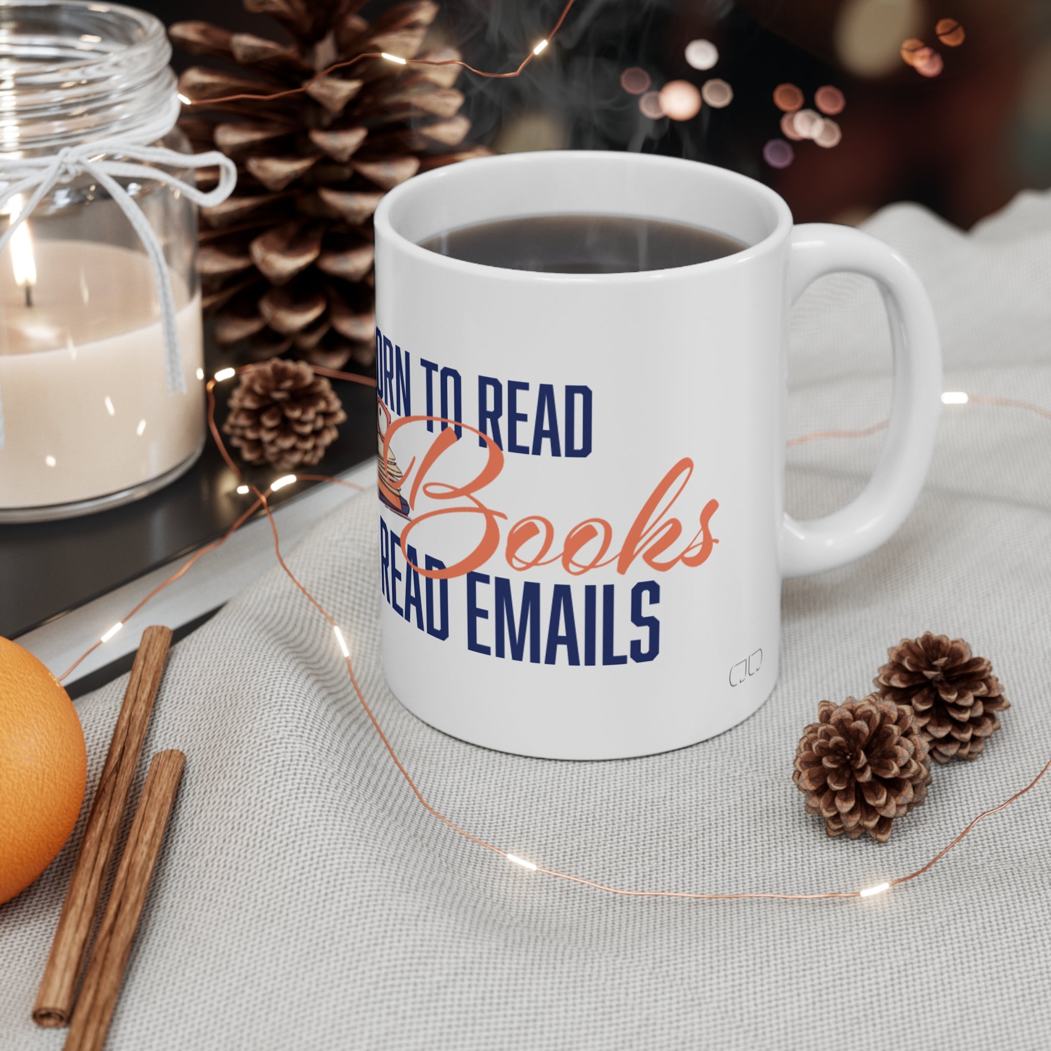 Book Lover's Mug, Reading Gift, Perfect for Students, Coffee Cup, Literary Humor, Cute Owl Design