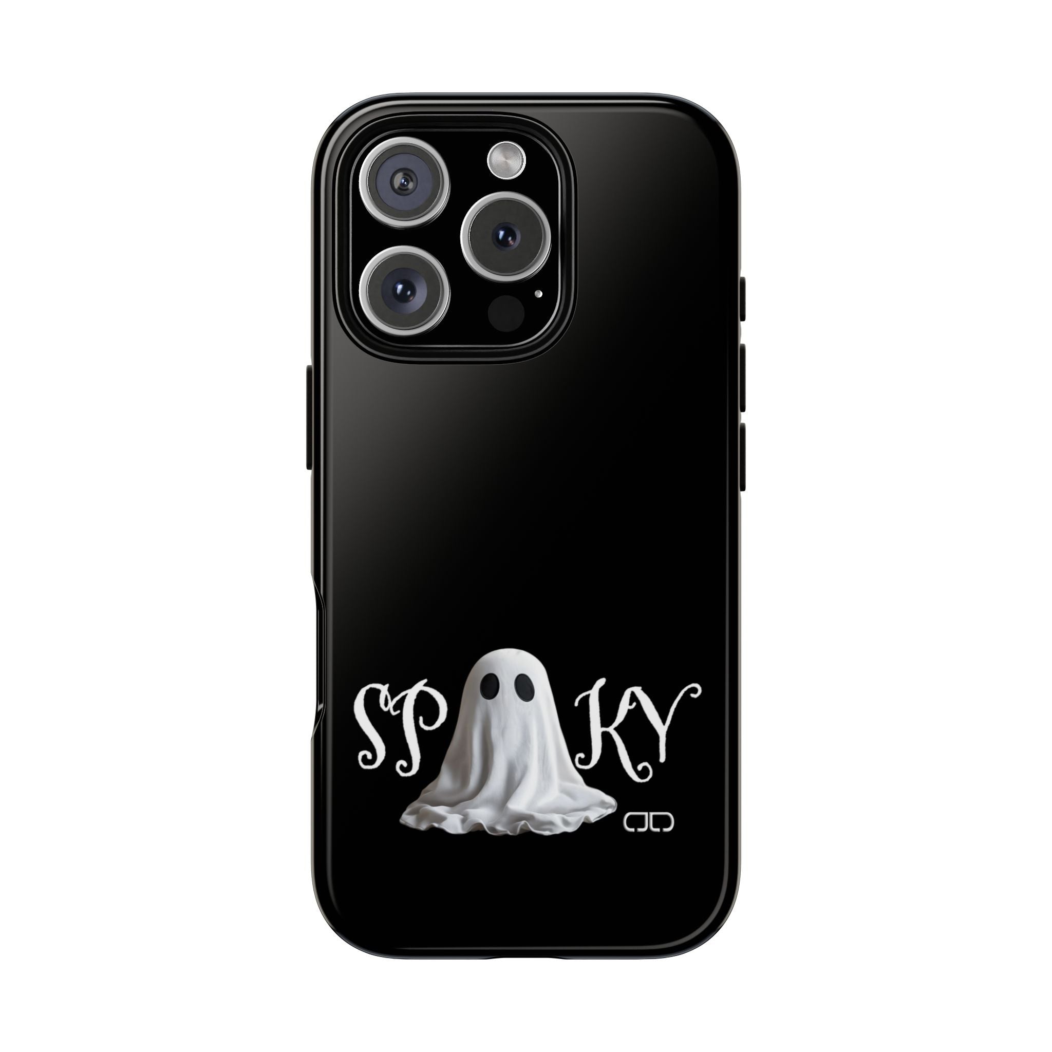 Spooky Ghost Phone Case, Halloween Accessories, Cute Phone Cover, Unique Gift for Ghost Lovers, Trendy Smartphone Decor