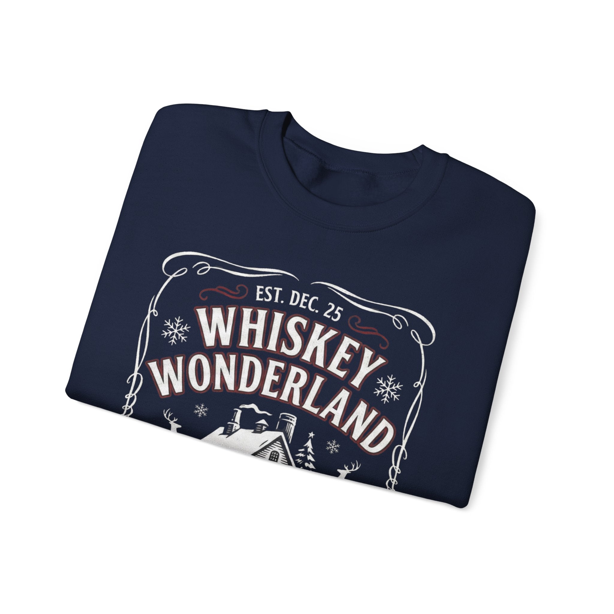 Whiskey Wonderland Crewneck Sweatshirt