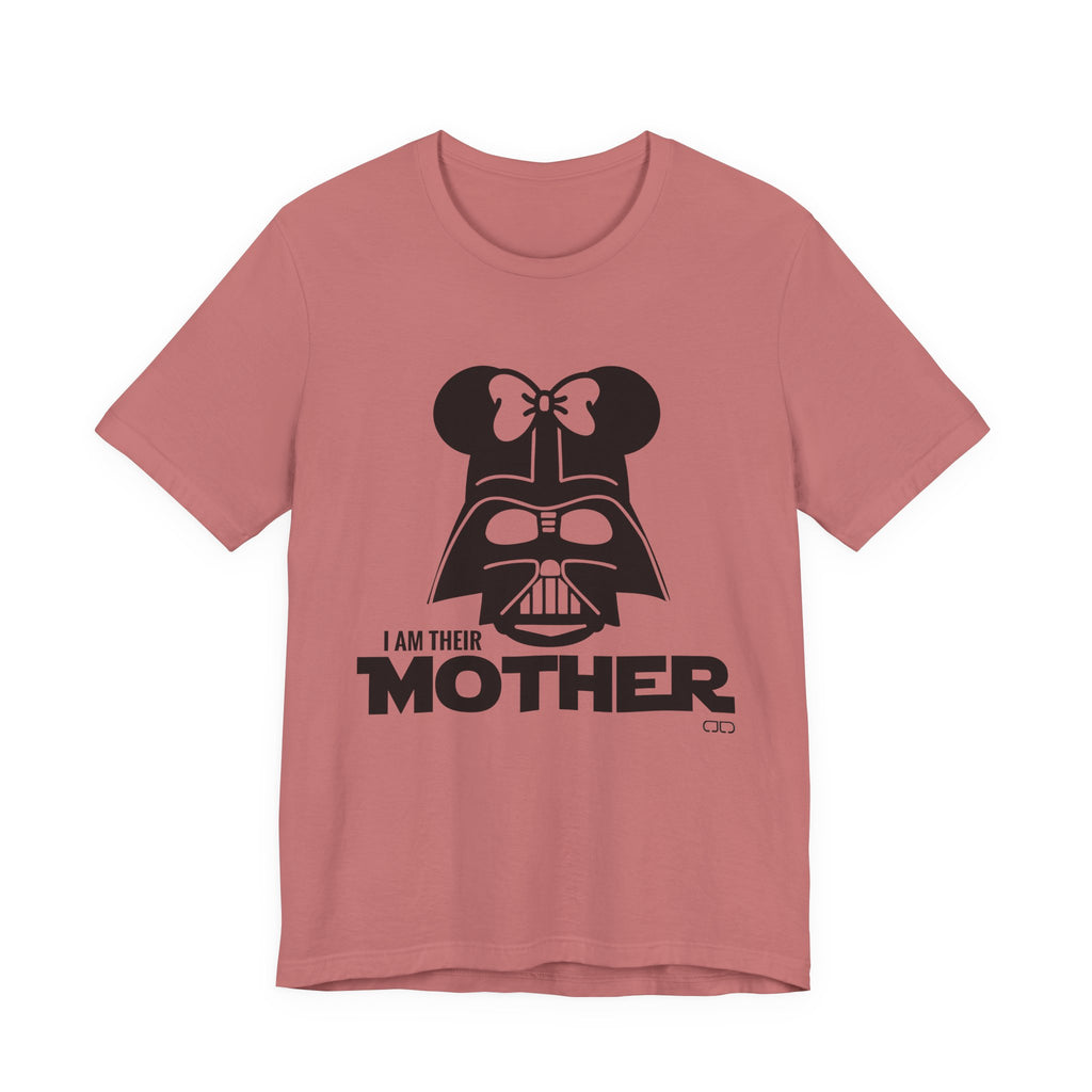 Star Wars Themed Motherhood Tee, Unisex Graphic Tee, Funny Mom Shirt, Geeky Gift for Moms, Family Matching Shirt, Mother's Day Top