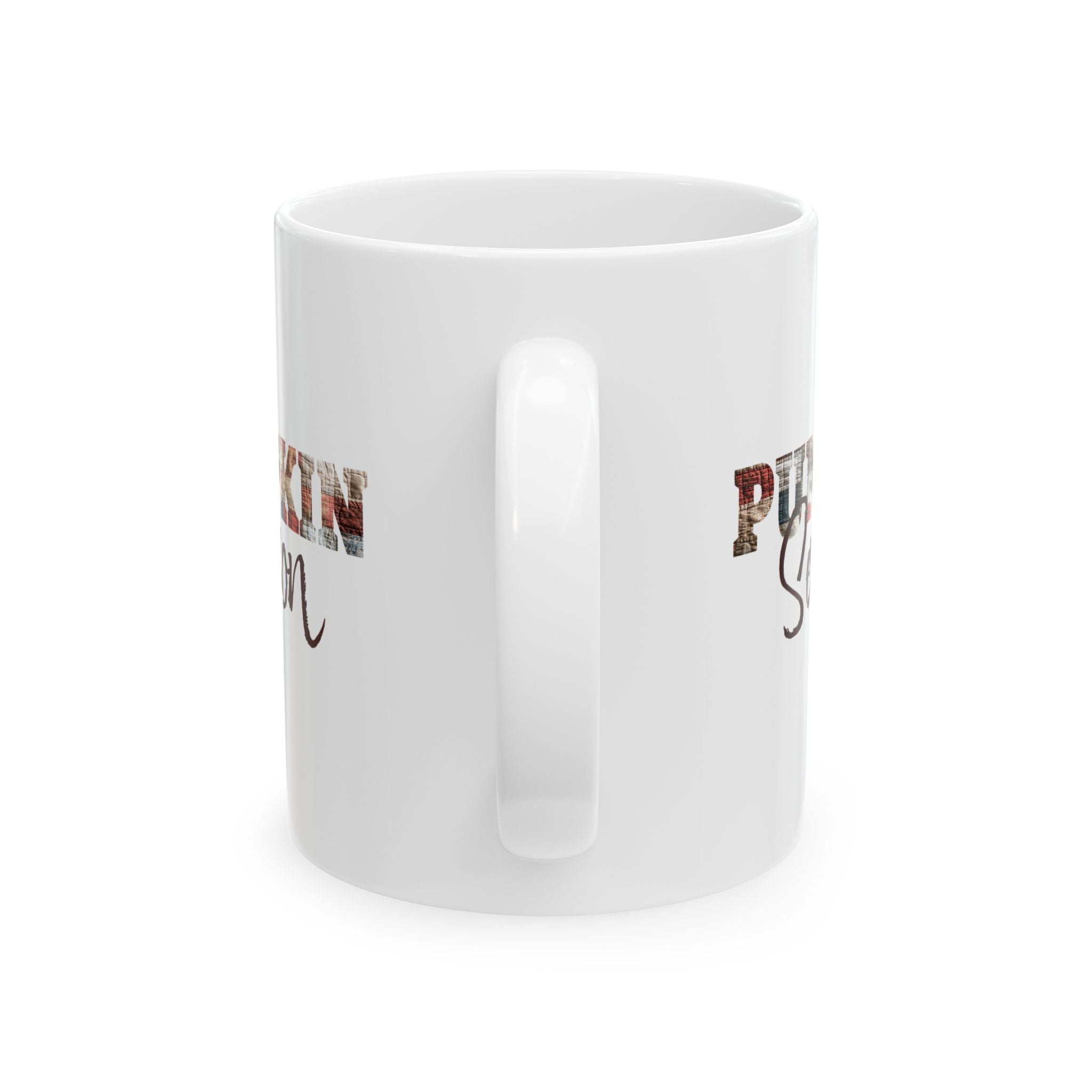 Autumn Pumpkin Season Mug, Cozy Fall Coffee Cup, Thanksgiving Gift, Personalized Ceramic Drinkware, Seasonal Holiday Accessory