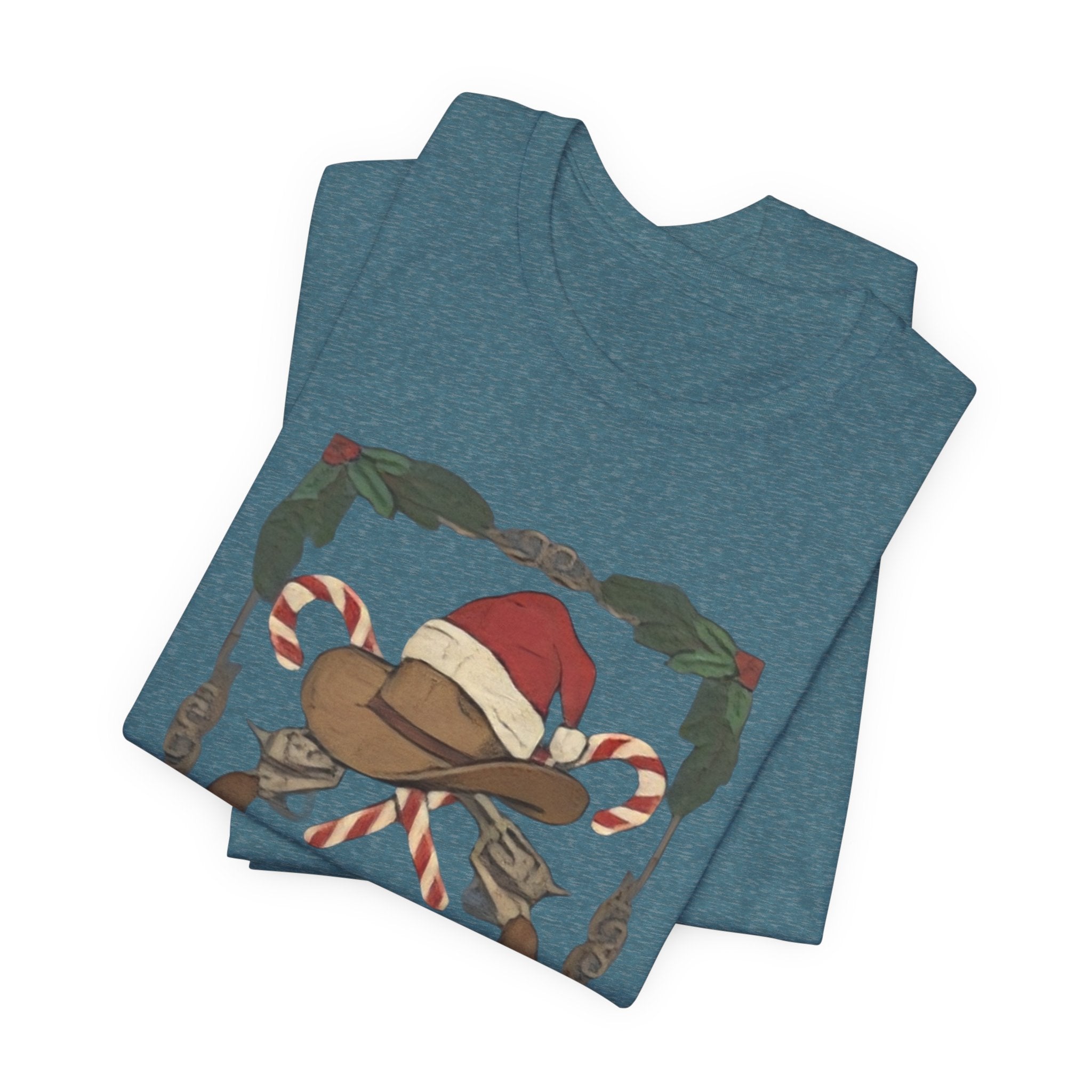 Santa’s Favorite Outlaw Tee — Funny Christmas Graphic T-Shirt