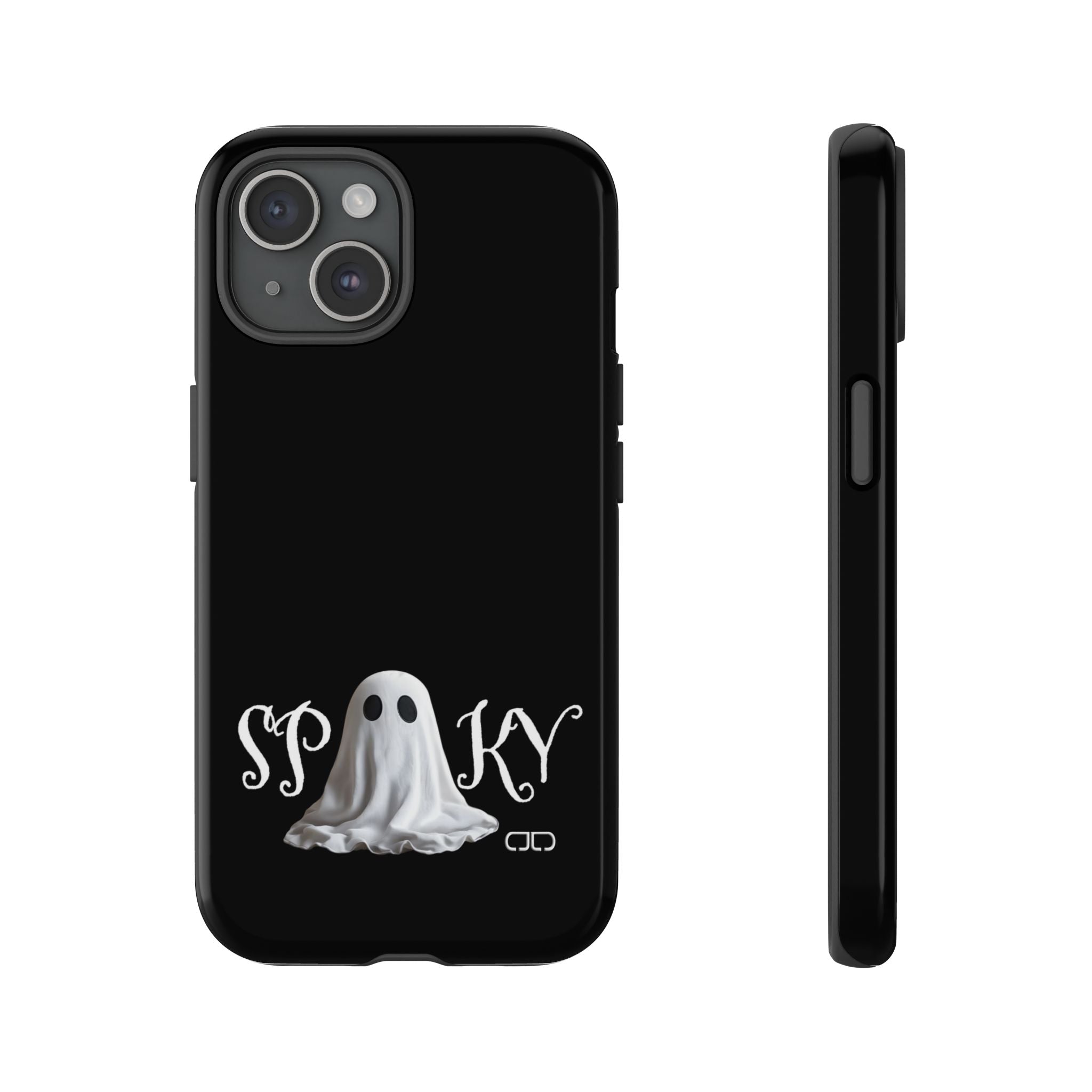 Spooky Ghost Phone Case, Halloween Accessories, Cute Phone Cover, Unique Gift for Ghost Lovers, Trendy Smartphone Decor