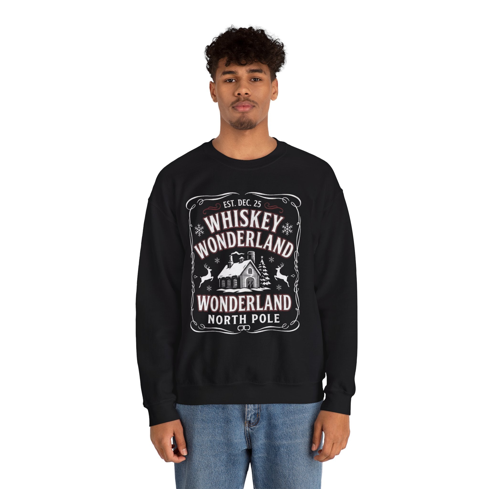 Whiskey Wonderland Crewneck Sweatshirt