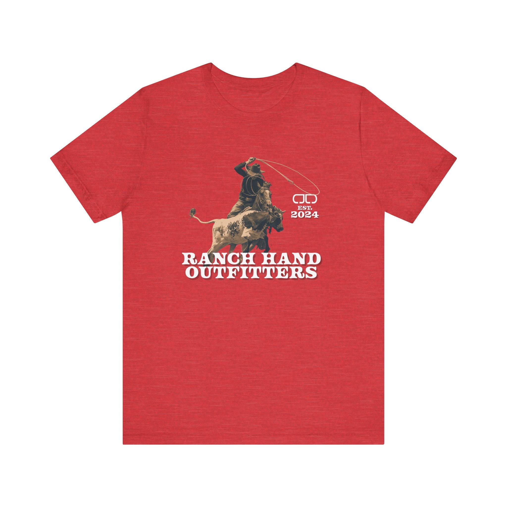 Ranch Hand Outfitters Tee — Cowboy Roping Western Graphic T-Shirt