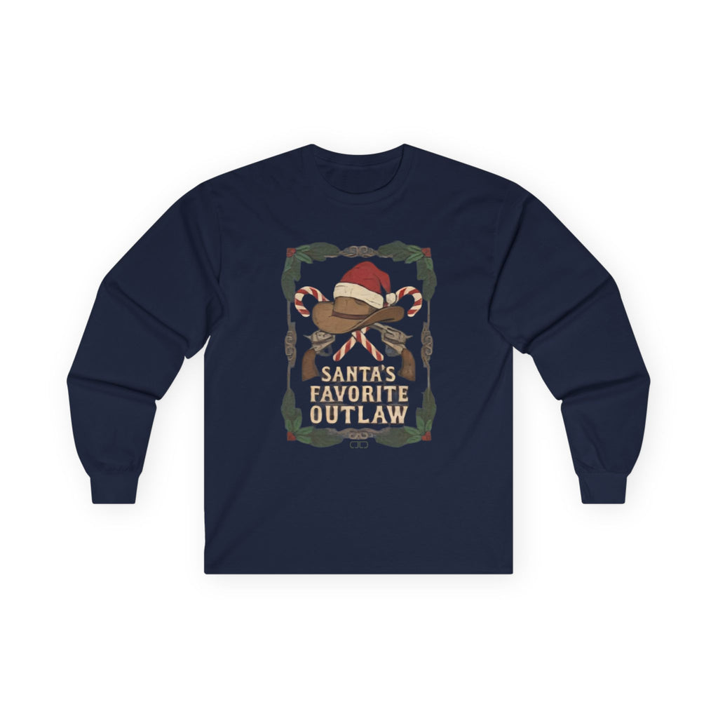 Santa's Favorite Outlaw Long Sleeve Tee