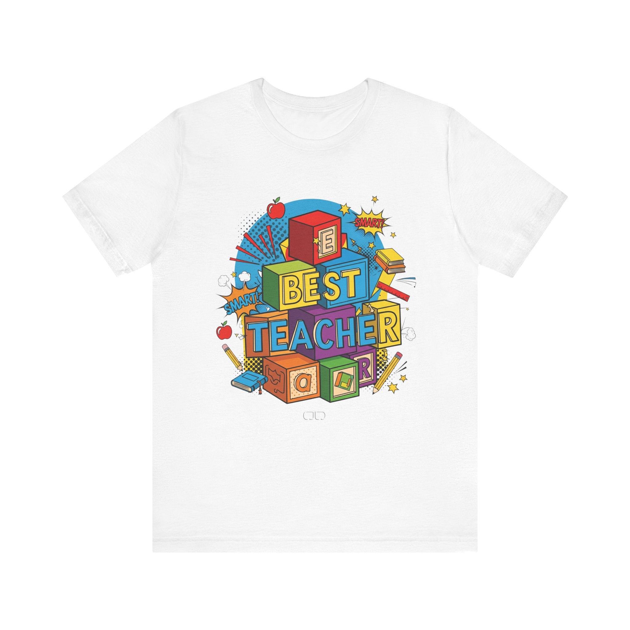 Best Teacher Unisex Jersey Tee - Fun Gift for Educators, Teacher Appreciation, Back to School, Classroom Vibes, Inspirational T-Shirt