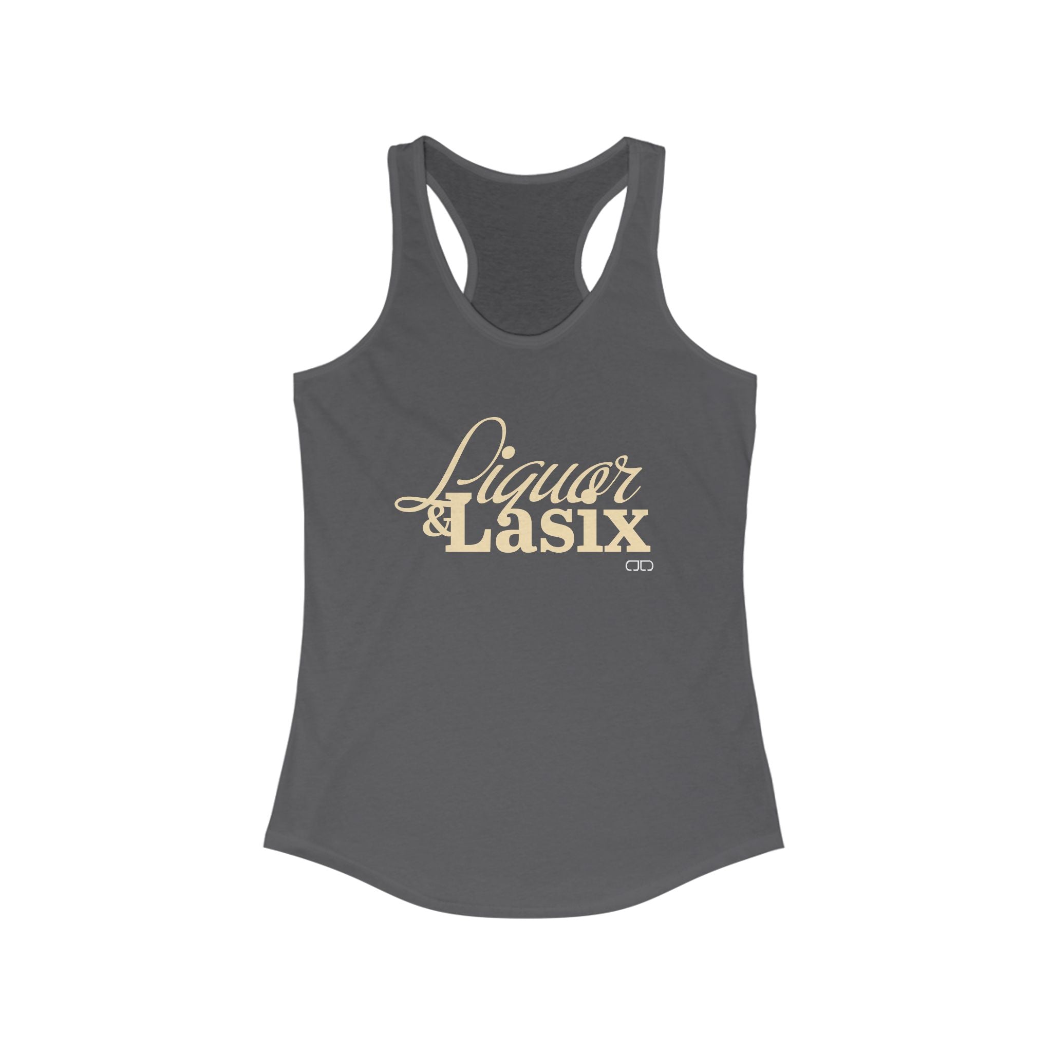 Liquor & Lasix Women's Racerback Tank - Summer Vibes, Casual Wear, Gifts, Horse Lovers