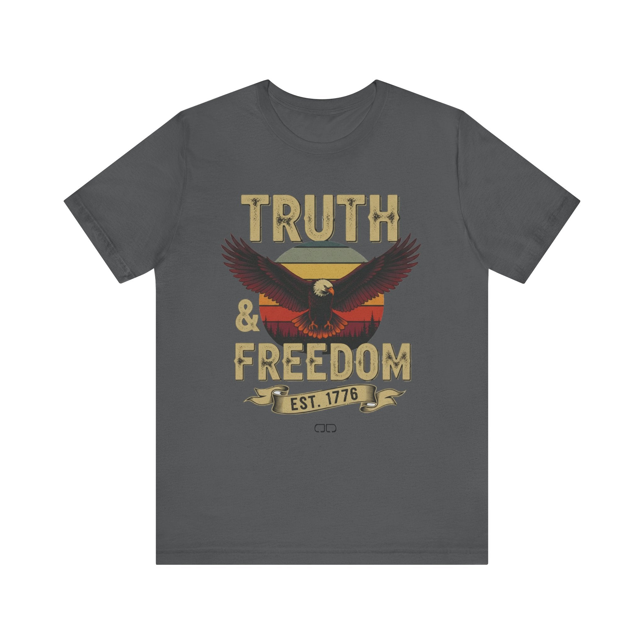 Truth & Freedom Graphic Apparel, Mens and Womens Casual Wear, Independence Day Gift, Freedom Statement T-Shirt