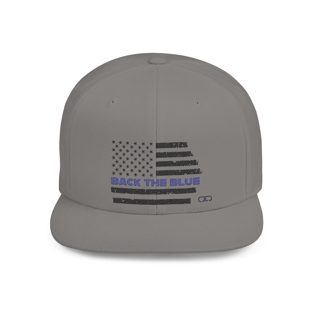 Back the Blue Flat Bill Snapback Cap | Police Support Hat, Law Enforcement Merchandise, Patriotic Gift, Veteran Apparel, Adjustable [...]