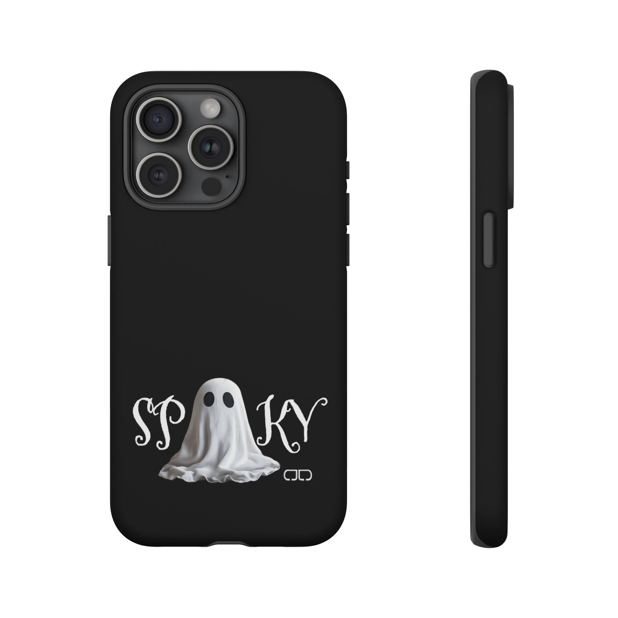 Spooky Ghost Phone Case, Halloween Accessories, Cute Phone Cover, Unique Gift for Ghost Lovers, Trendy Smartphone Decor