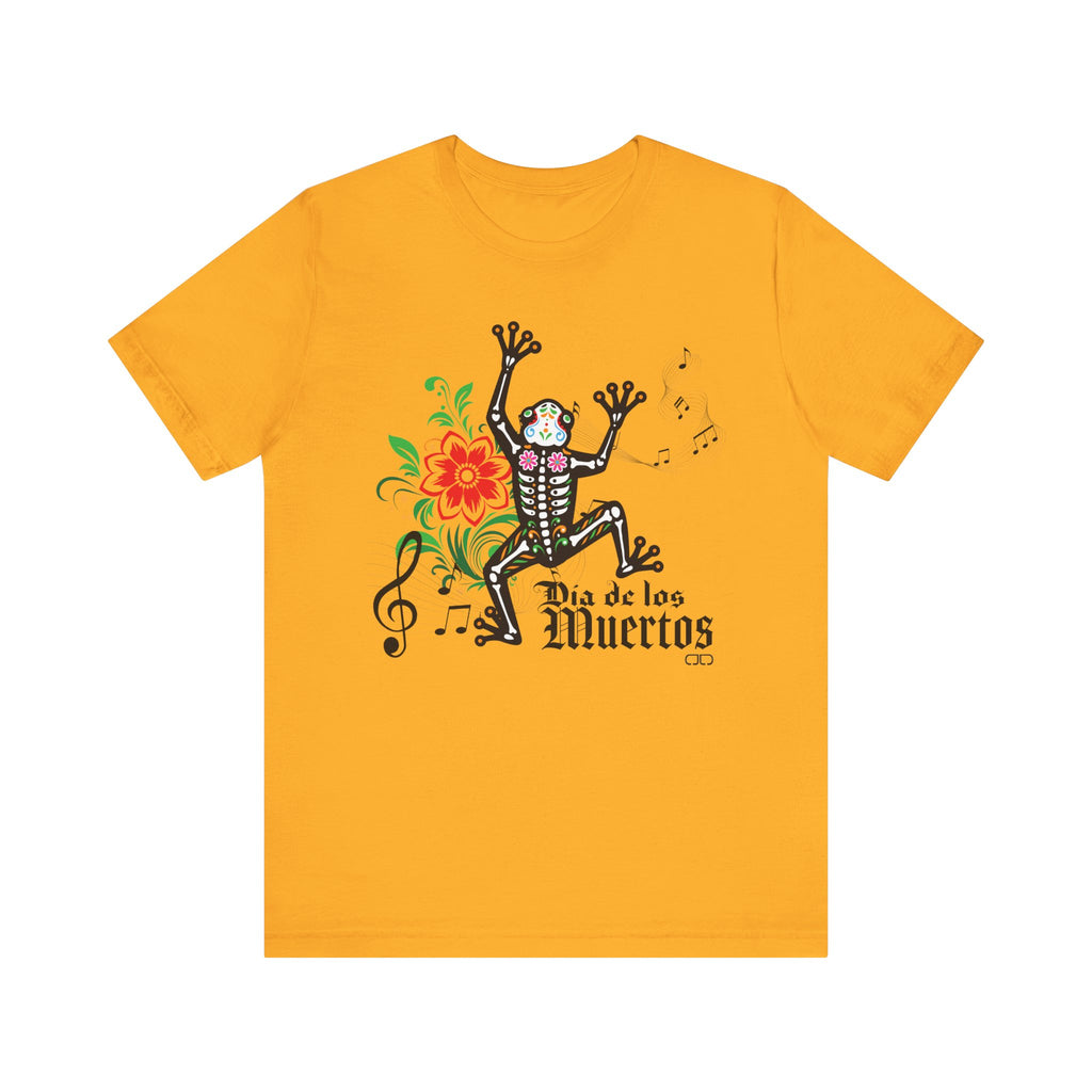 Dia de Los Muertos Unisex Jersey Tee, Fun Graphic T-Shirt, Festival Shirt, Halloween Tee, Casual Wear, Gift for Celebrations