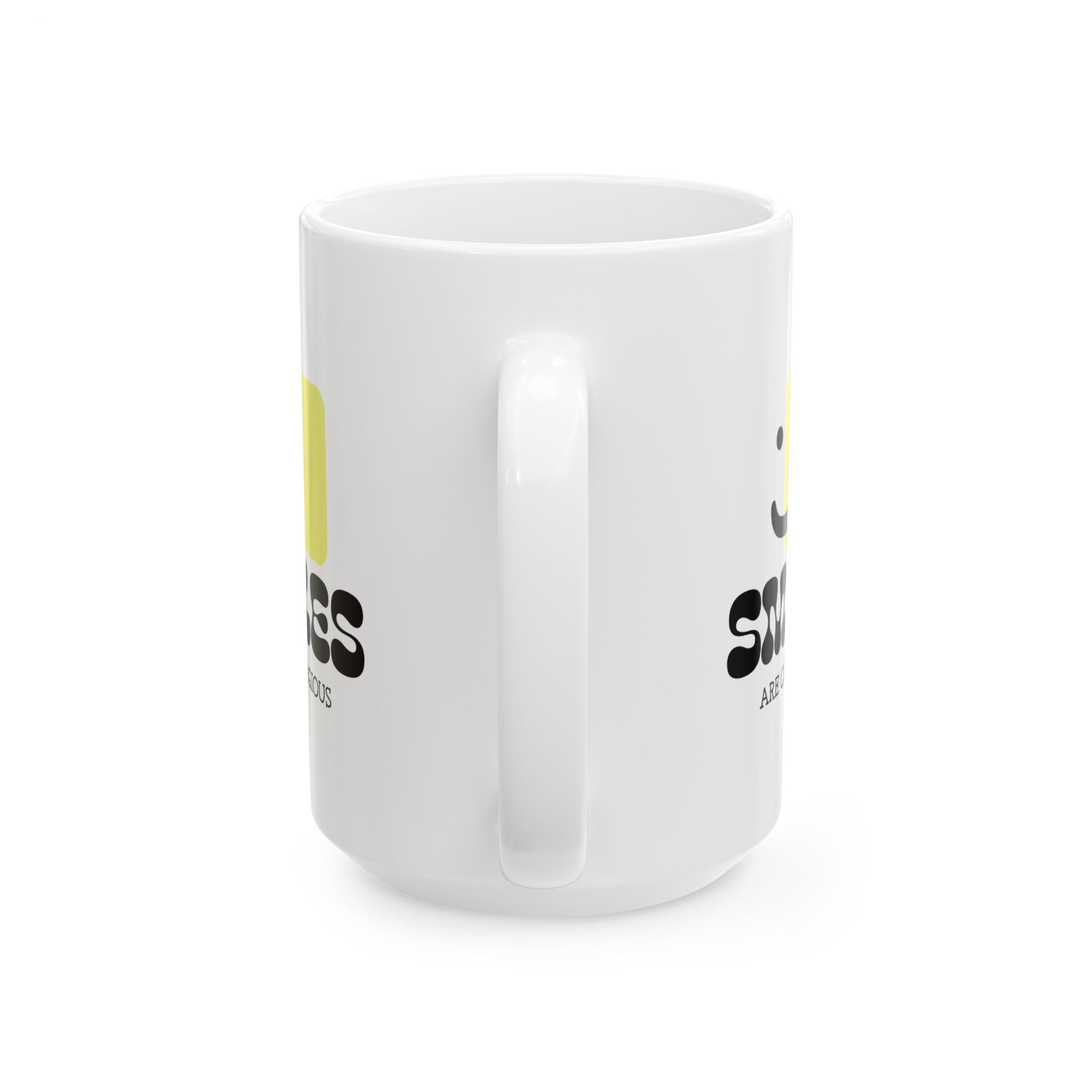 Smiles Are Contagious Mug for Tea and Coffee Lovers, Gift for Friends, Fun Kitchen Decor, Perfect for Birthdays, [...]