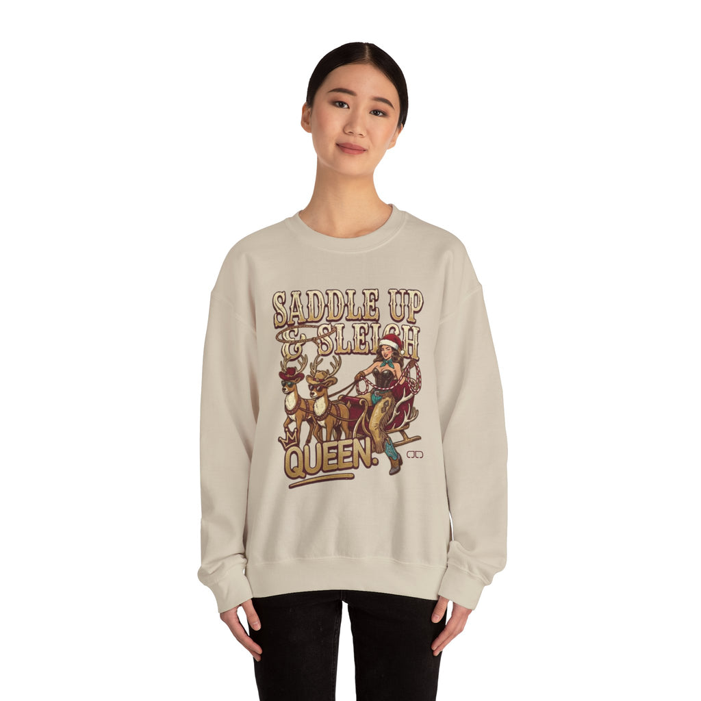 Saddle Up & Sleigh Christmas Pullover