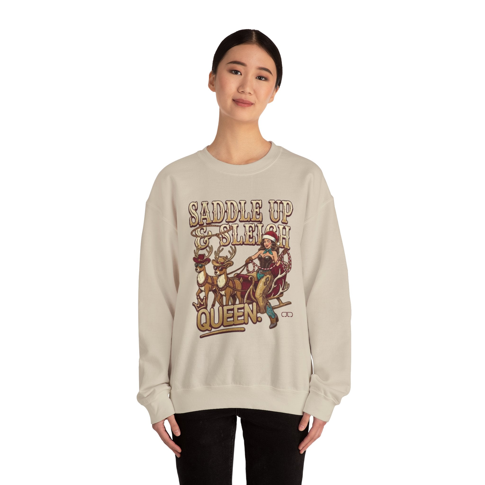 Saddle Up & Sleigh Christmas Pullover