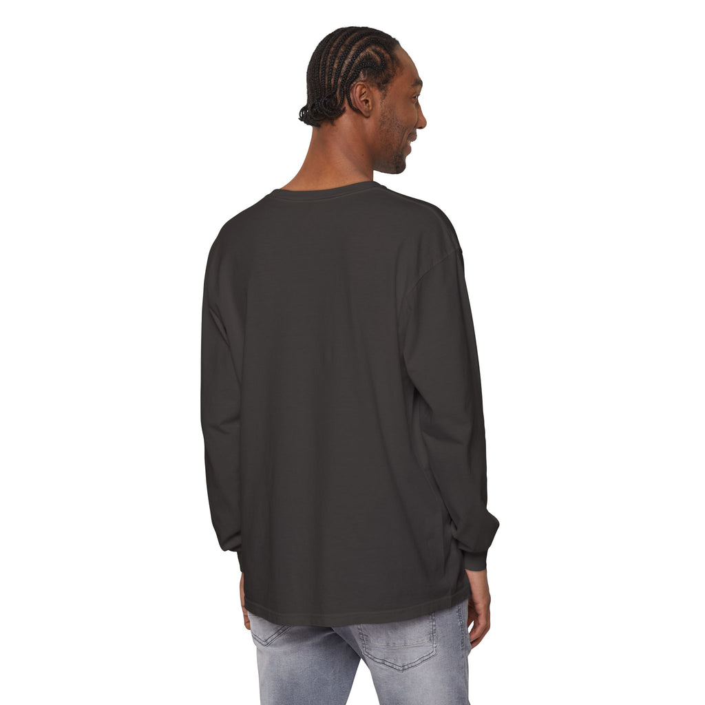 Hey Boo Halloween Ghost Long Sleeve T-Shirt - Perfect for Fall, Spooky Season, Cute Ghost Tee, Unisex Halloween Apparel, 'Hey Boo' Shirt