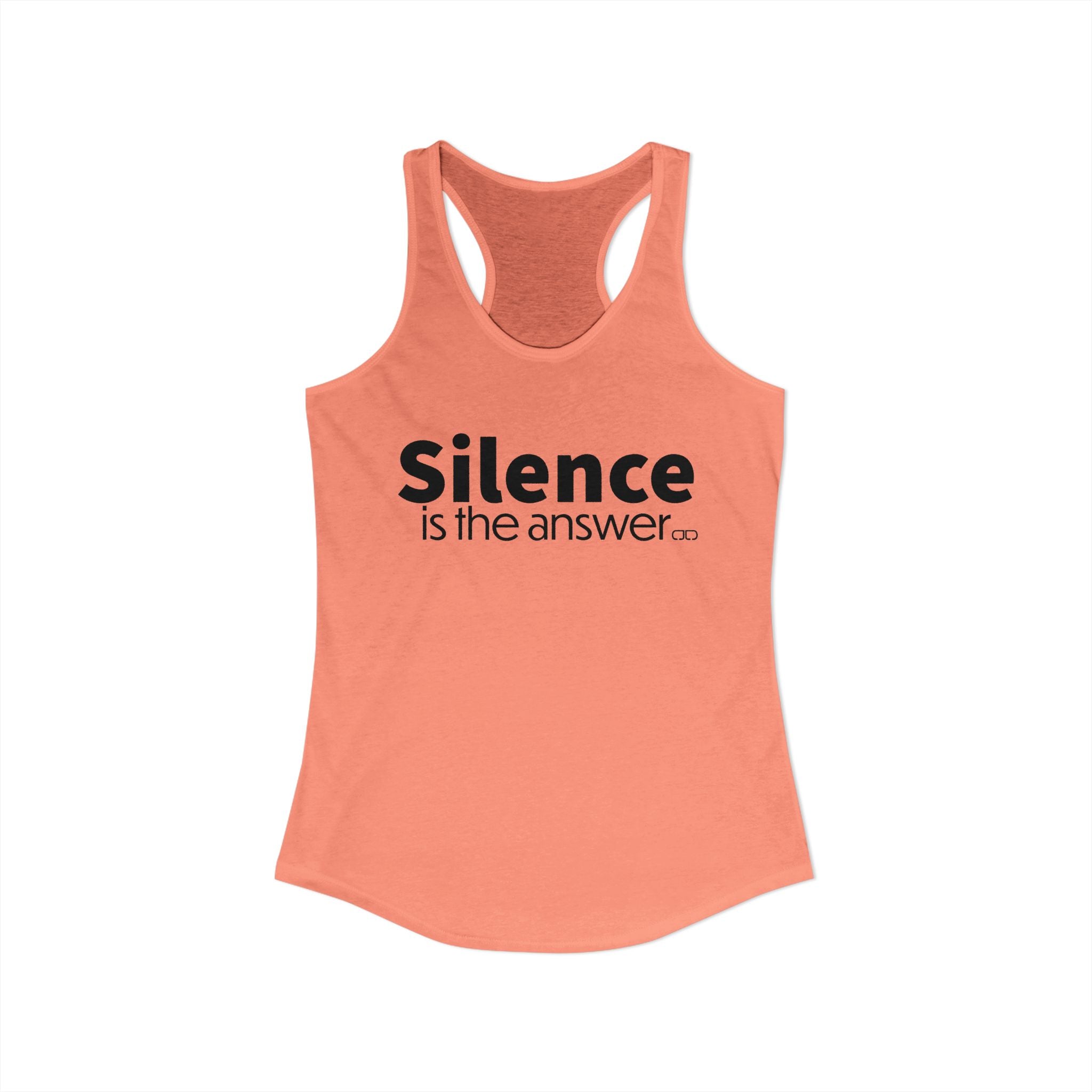 Silence is the Answer Women's Tank top